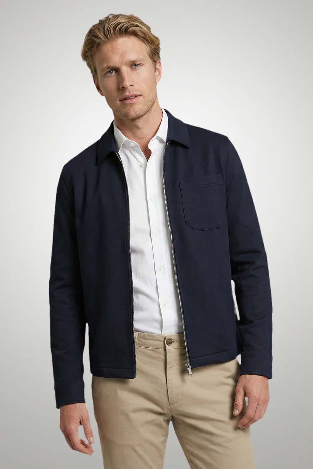McGregor Overshirt pique Navy