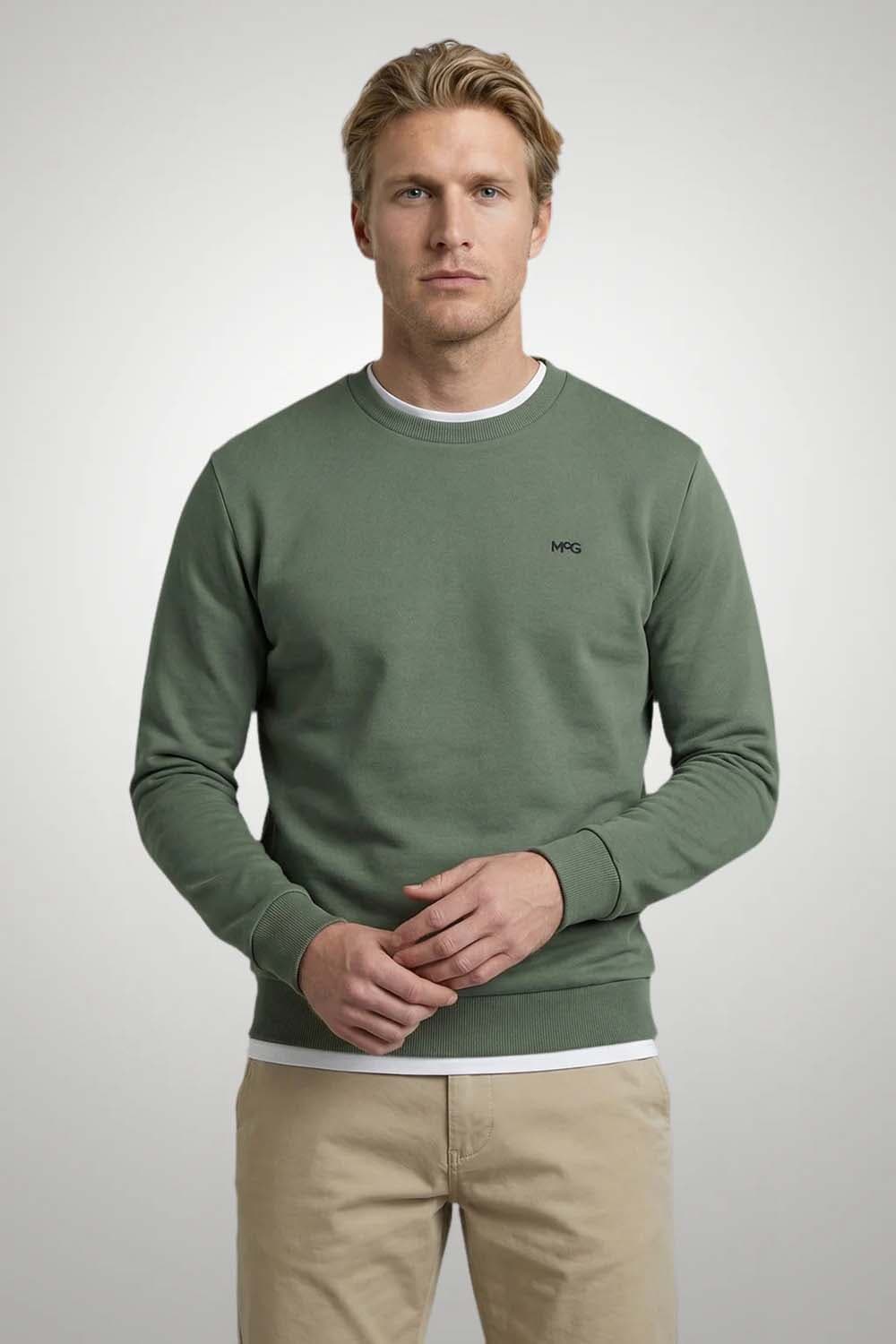 McGregor Sweater MCG Logo Army