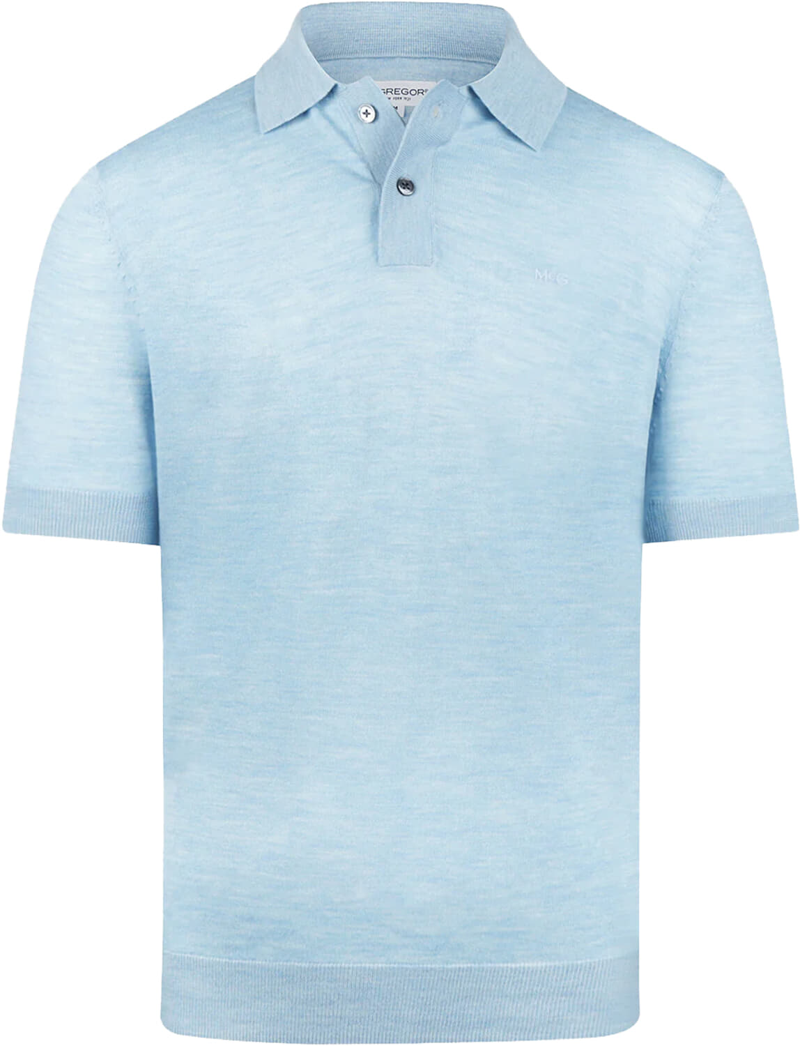 McGregor Polo Merino Blauw