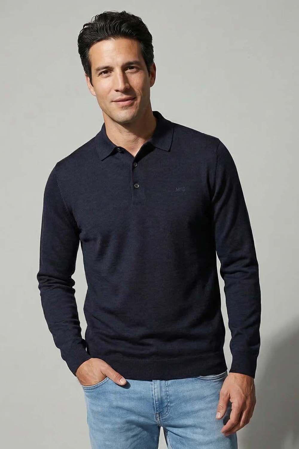 McGregor Polo Merino Navy