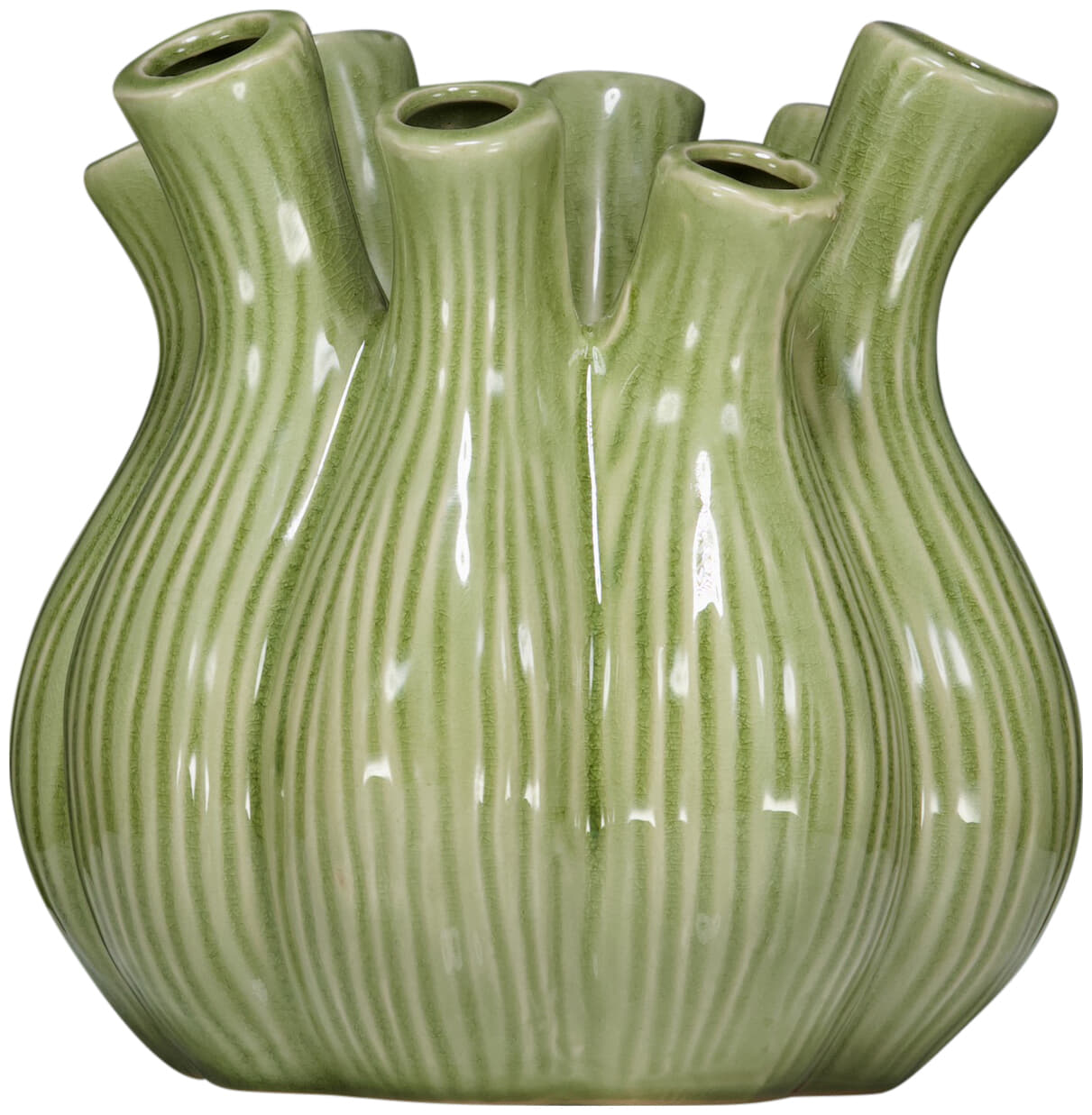 Bomont Collection Vaas Fabio  L20 * B20 * H19 Cm Groen