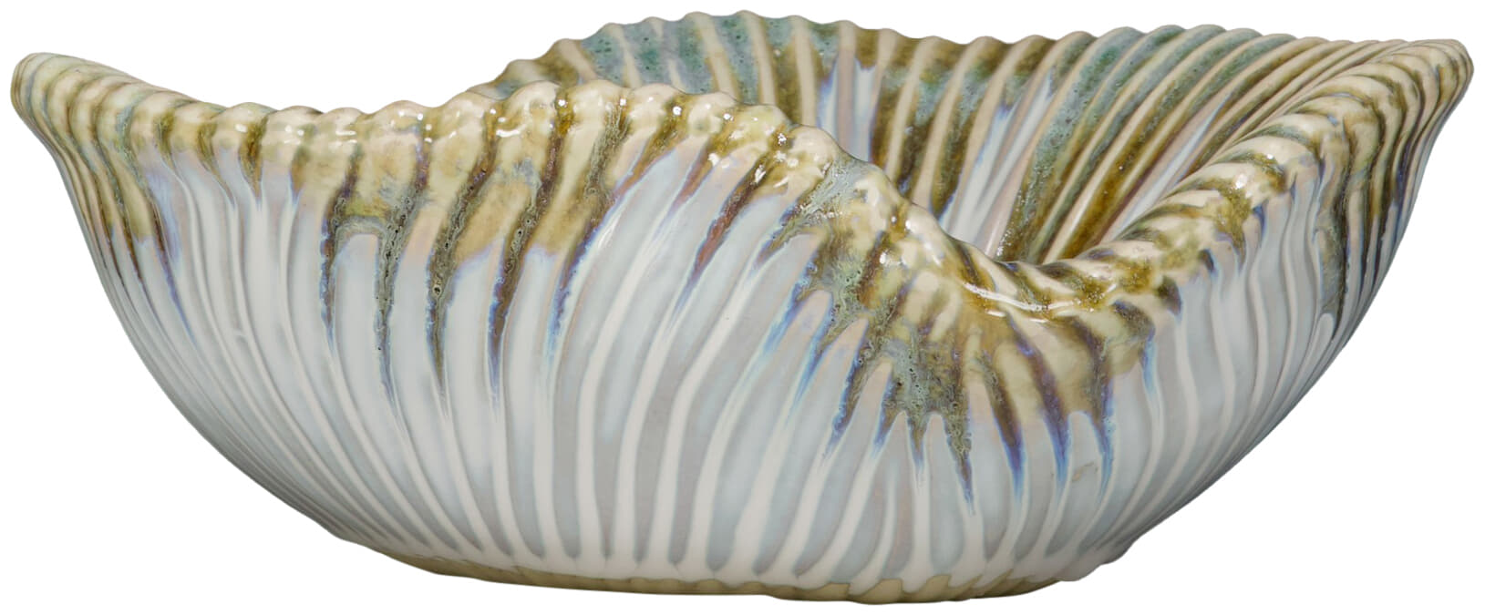 Bomont Collection Schaal Galien L26 * B26 * H10 Cm Wit