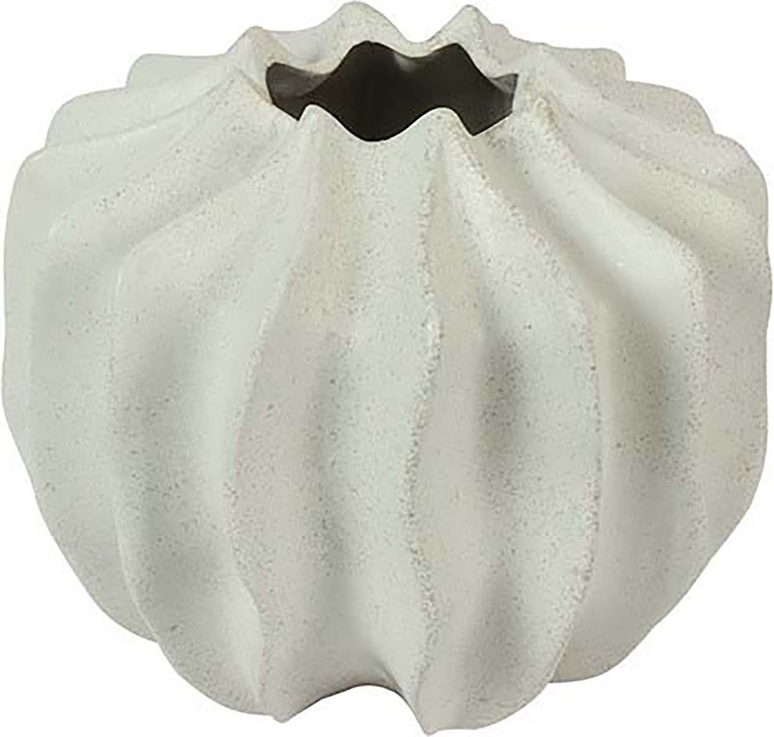 Bomont Collection Vaas Romee L19 * B19 * H16,5 Cm Wit