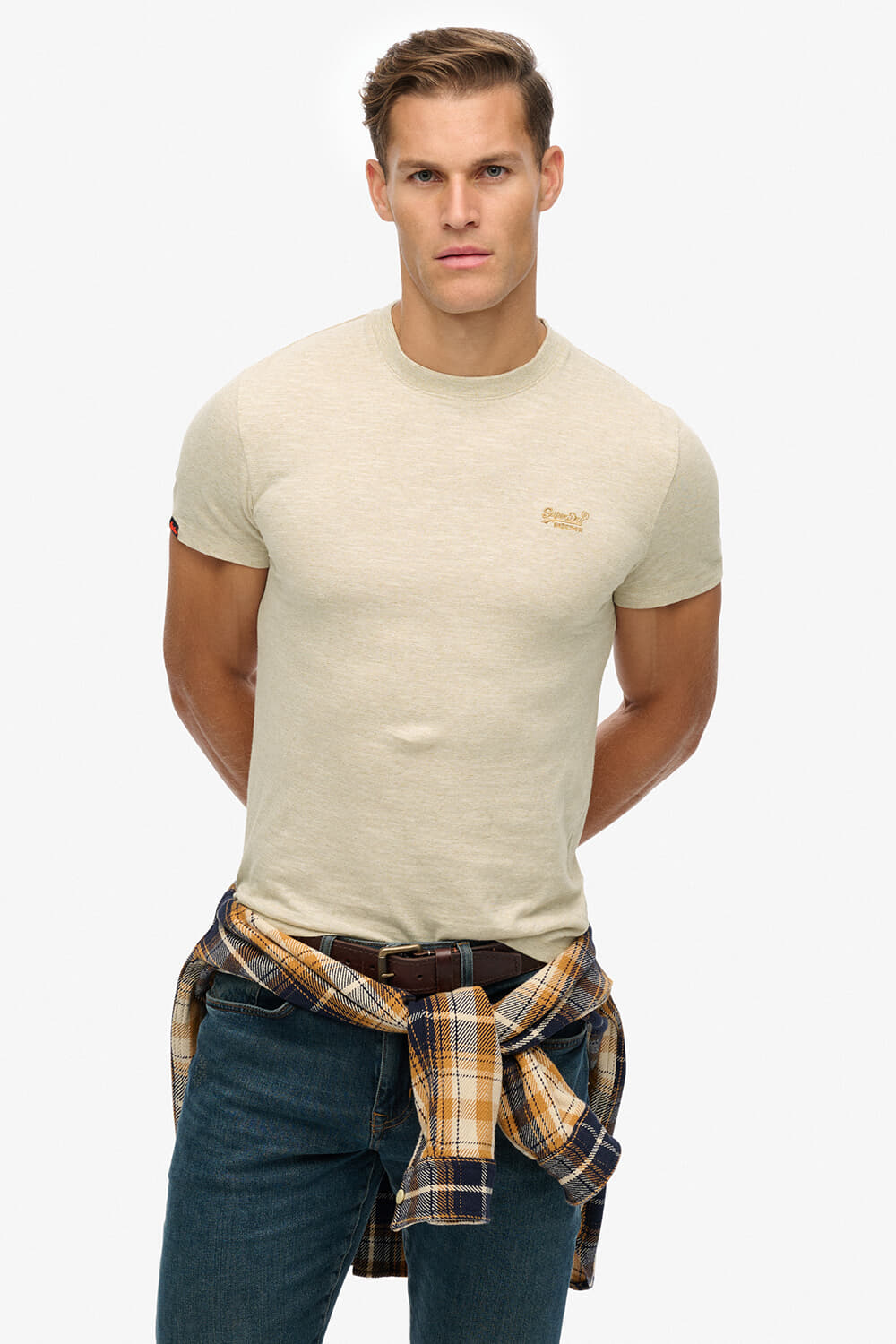 Superdry T-shirt Beige