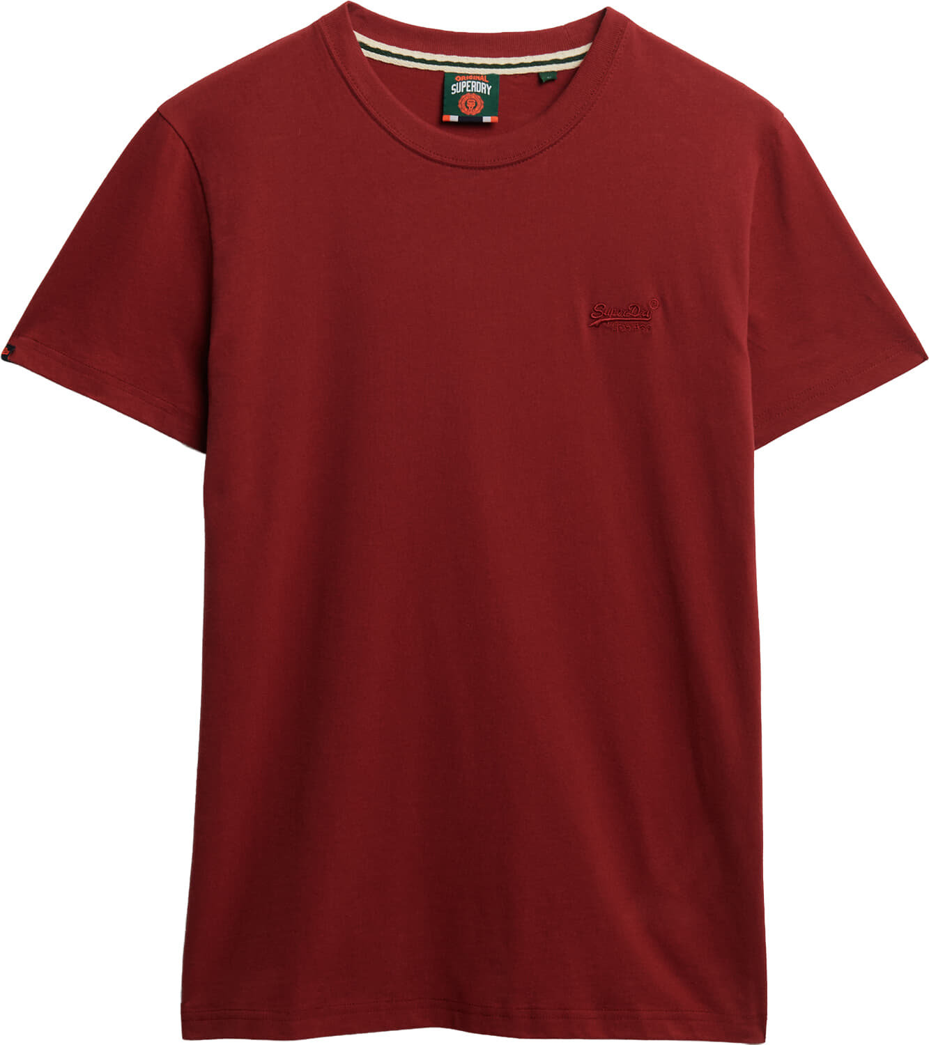 Superdry T-shirt Bordeaux Rood