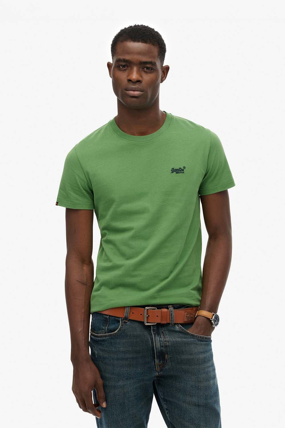 Superdry T-shirt Groen