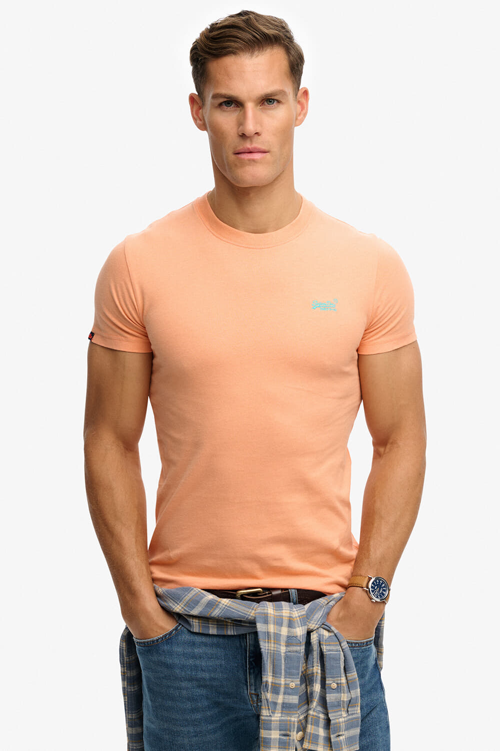 Superdry T-shirt Koraal