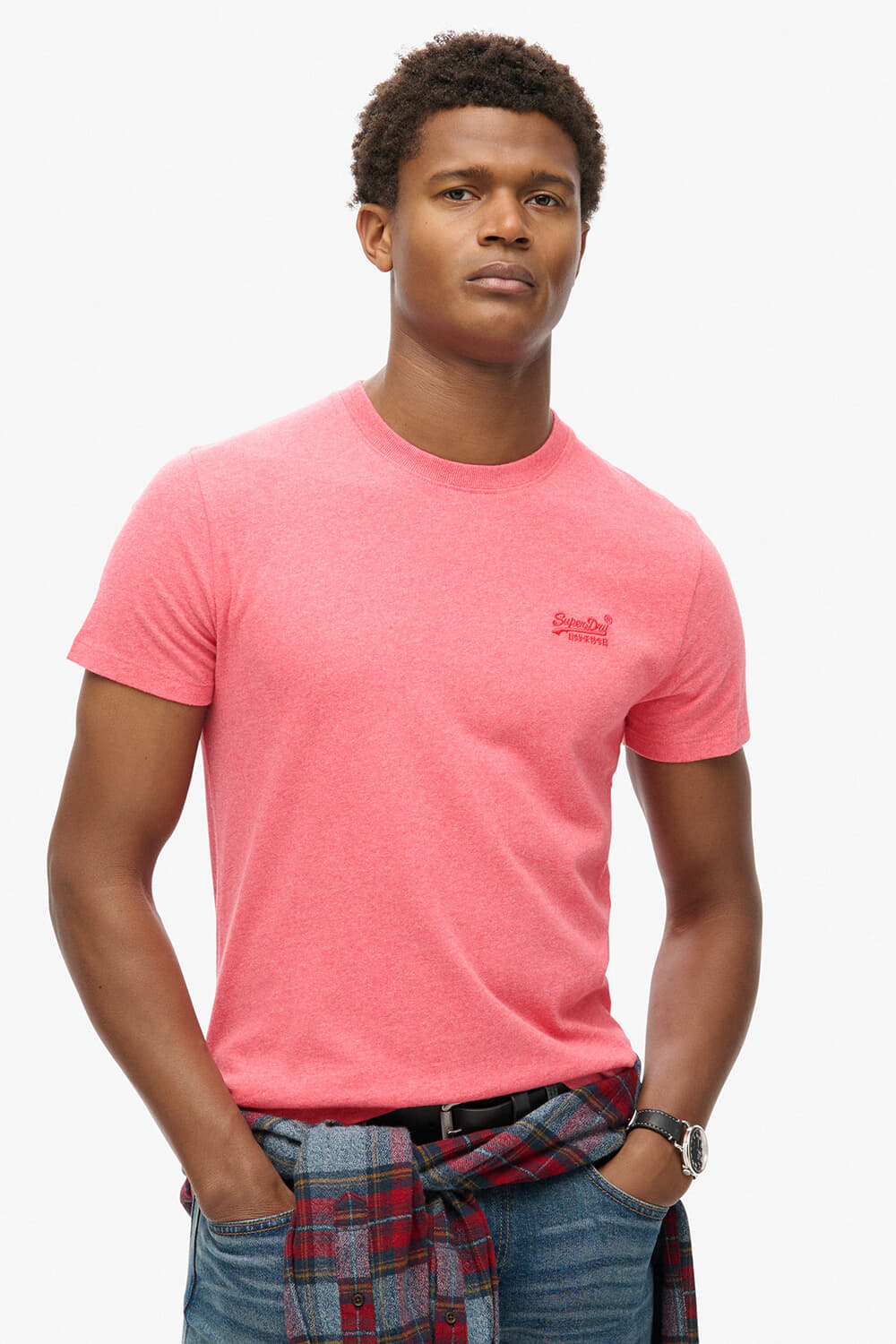 Superdry T-shirt Roze