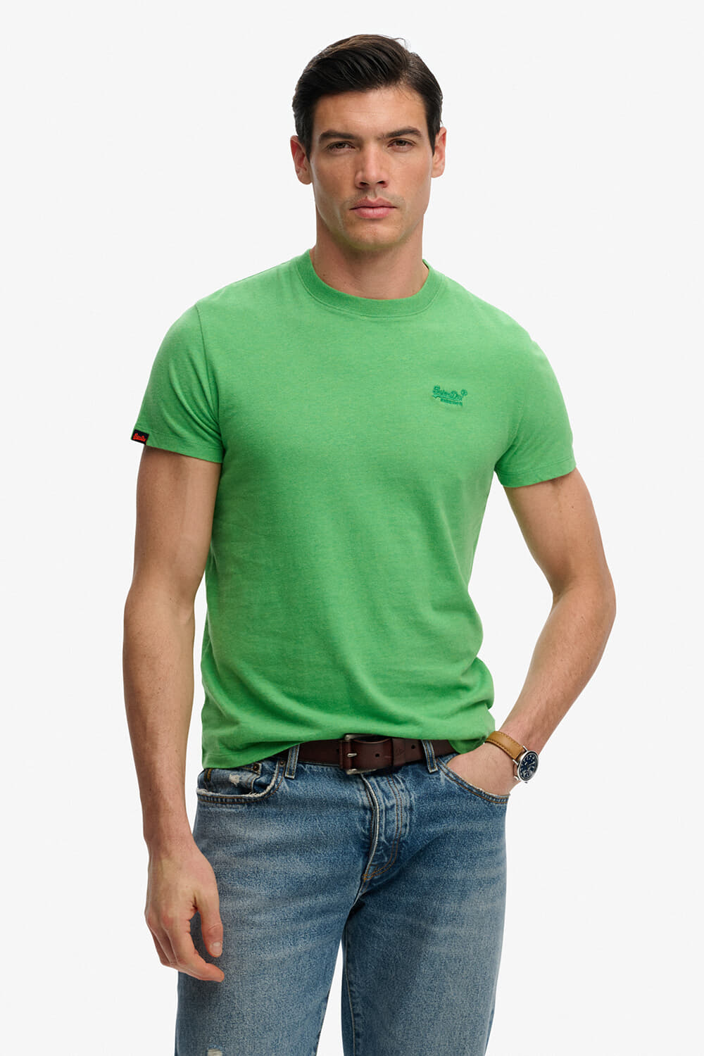 Superdry T-shirt Groen