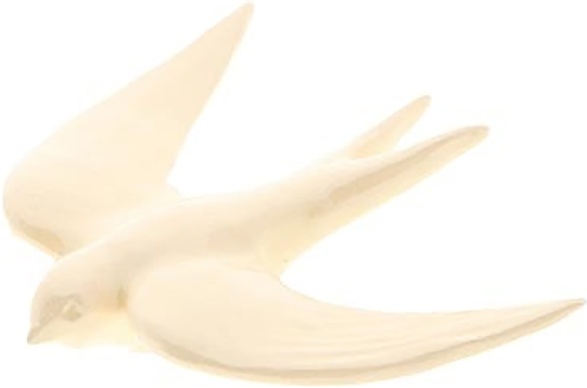 Bomont Collection Hanger Bird Swallow L 16 x W 14 x H 4 cm Crème