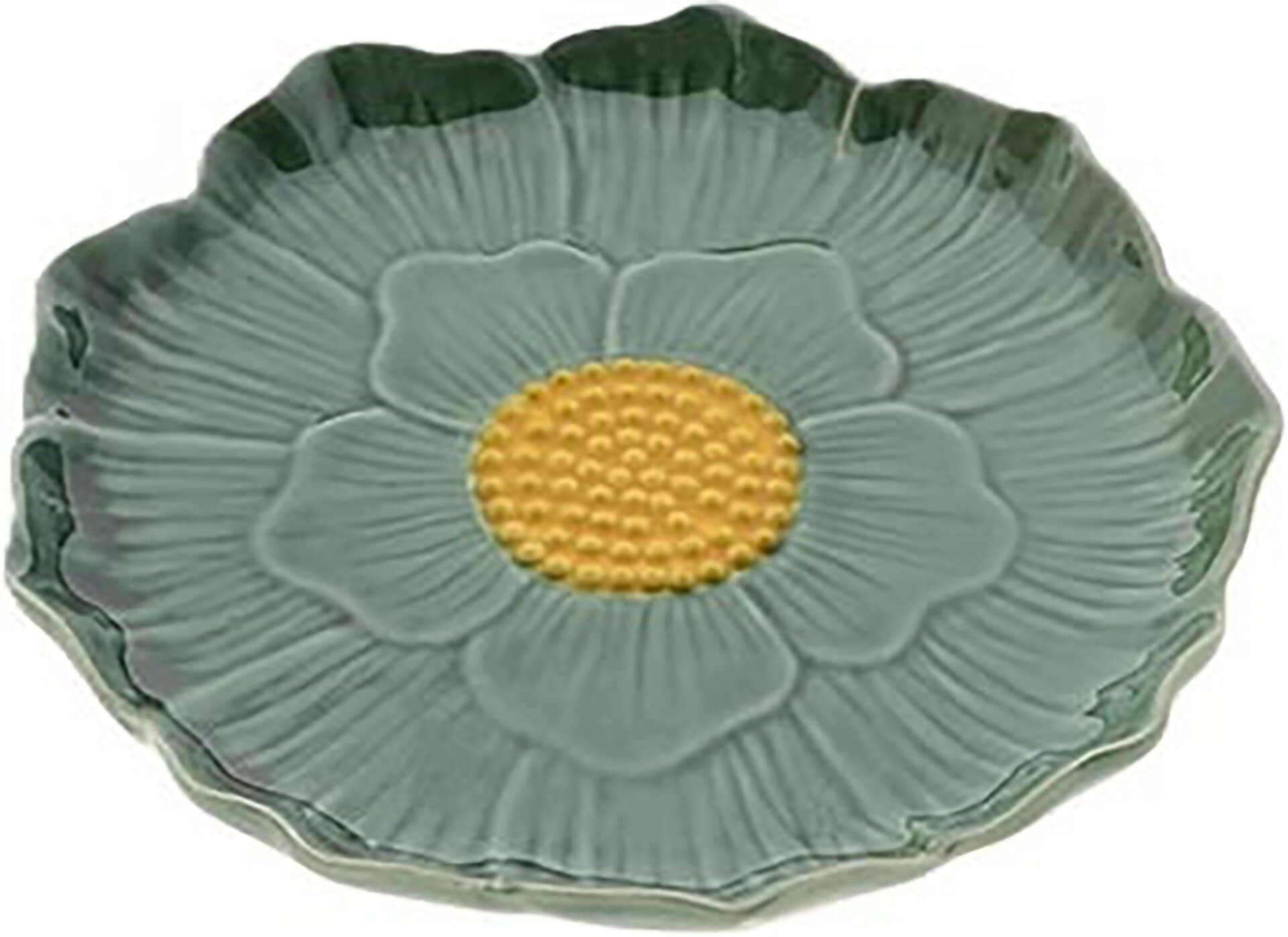 Bomont Collection Bord Flower  3 x  25 cm Groen