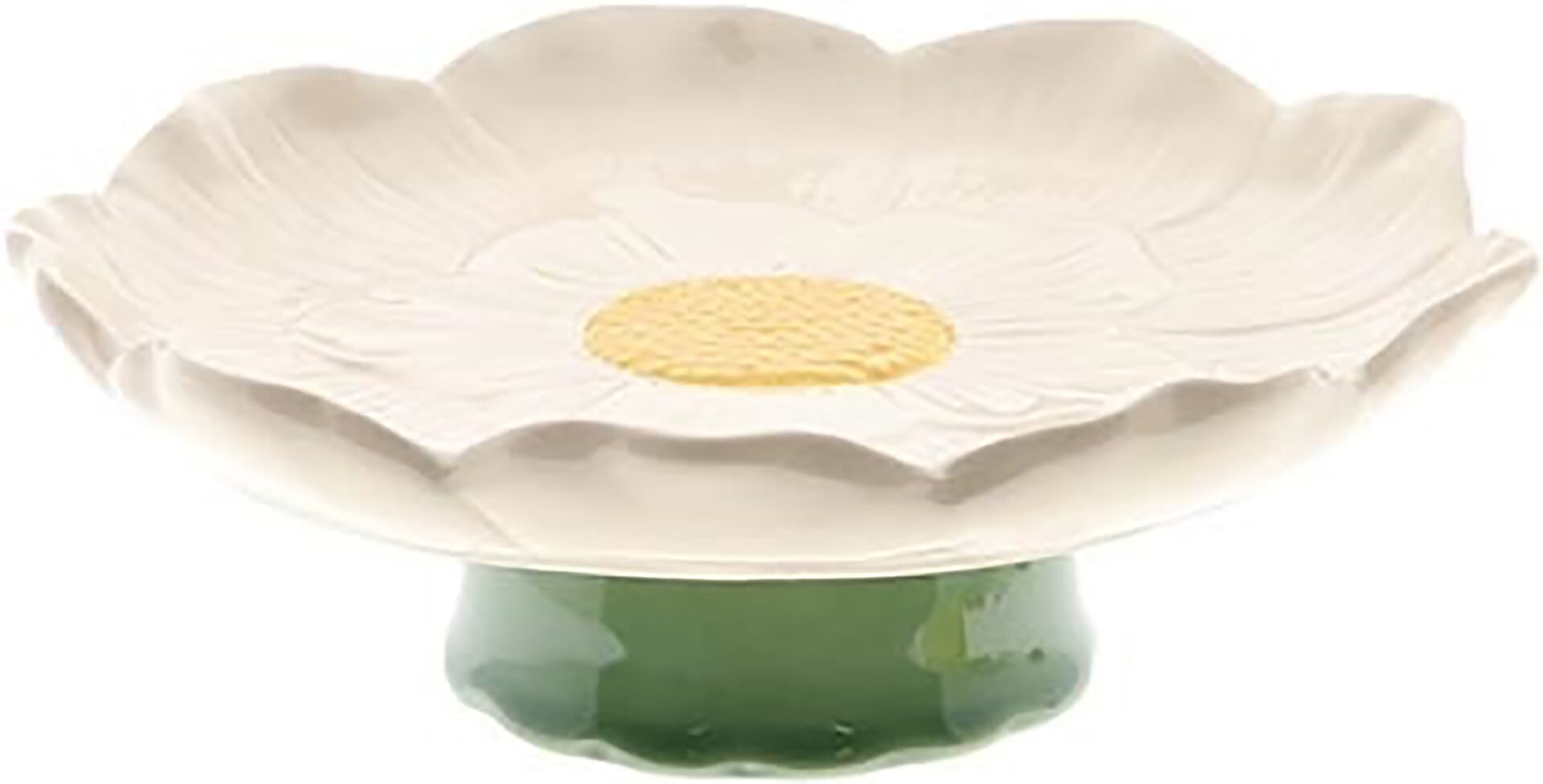 Bomont Collection Plate Flower  6.7 x  19 cm Wit