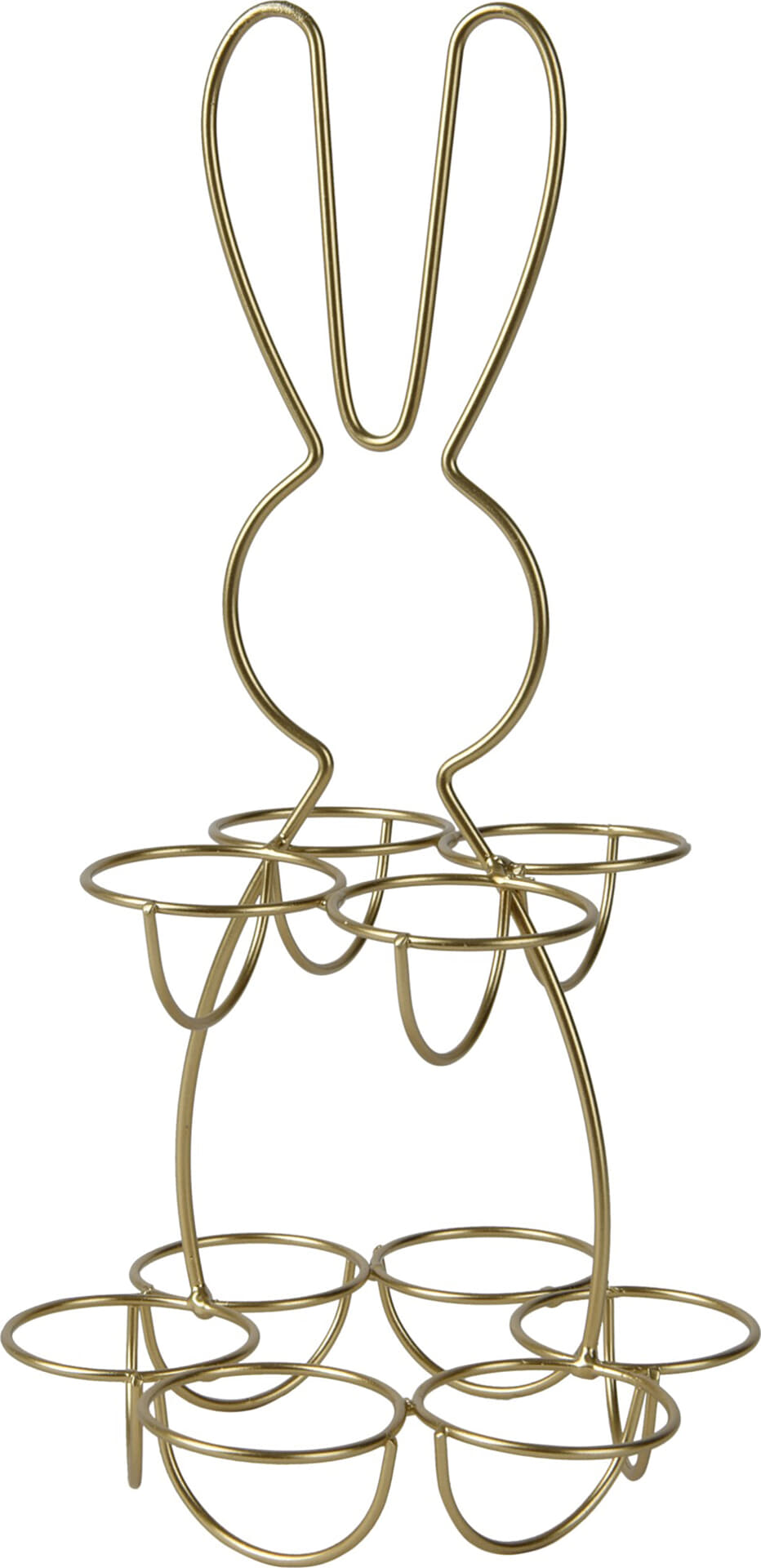 Bomont Collection Eierhouder Rabbit 17cm H.32cm Goud