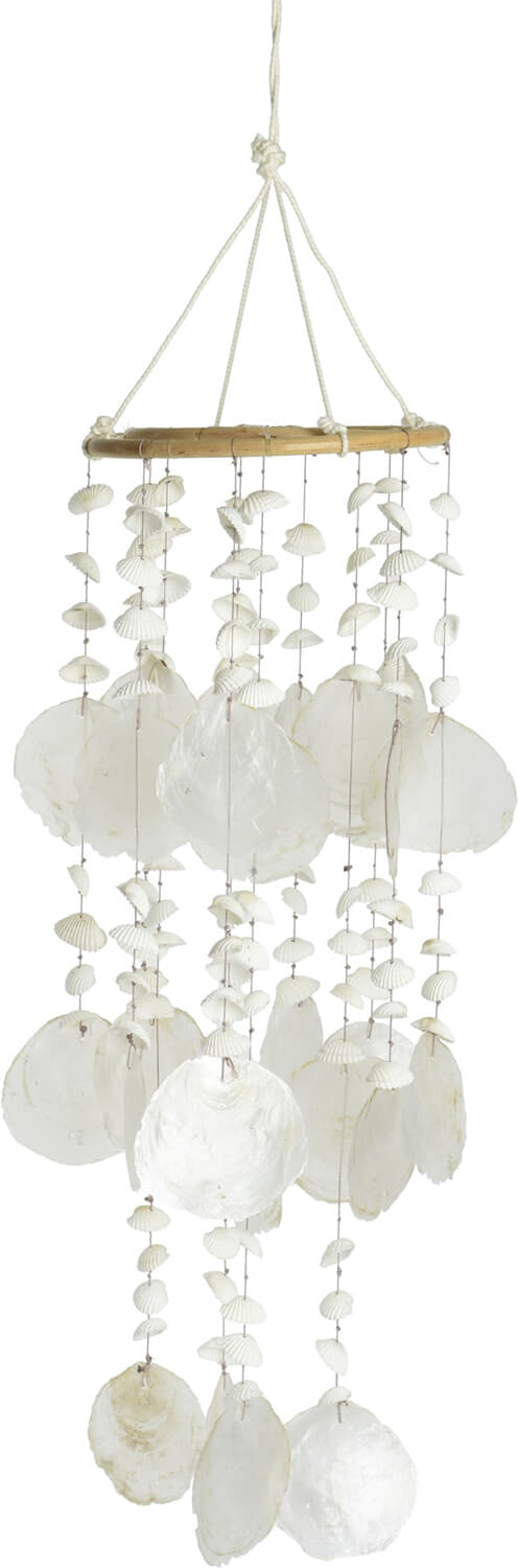 Bomont Collection Mobiel Windgong dia 14 cm x H. 45 cm Wit