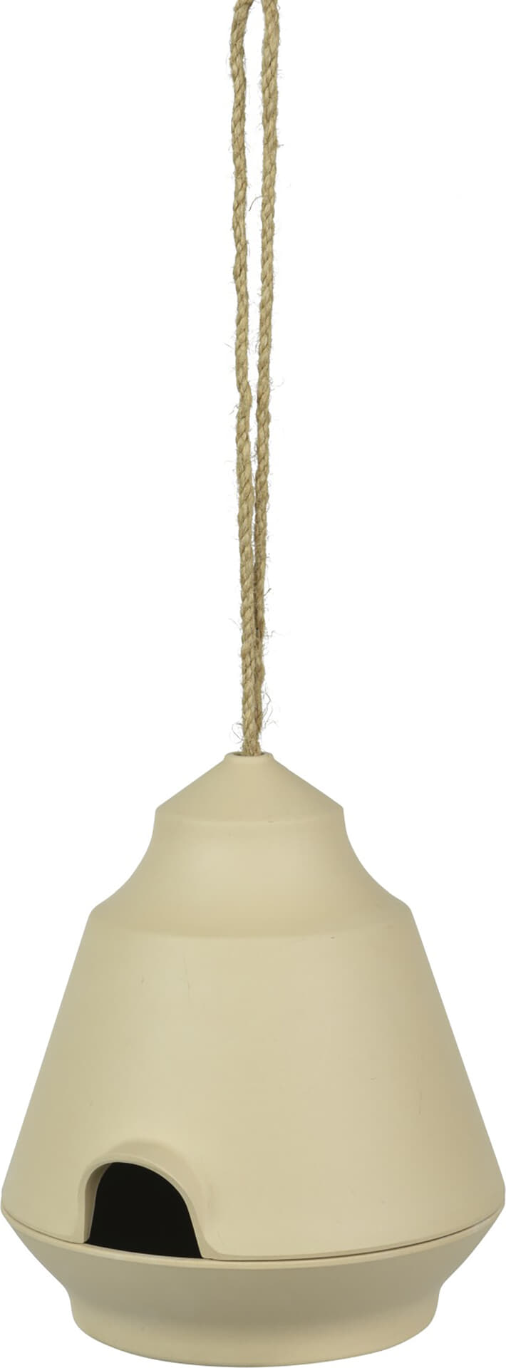 Vogelhuisje L.15.5cm W.16.1c Beige