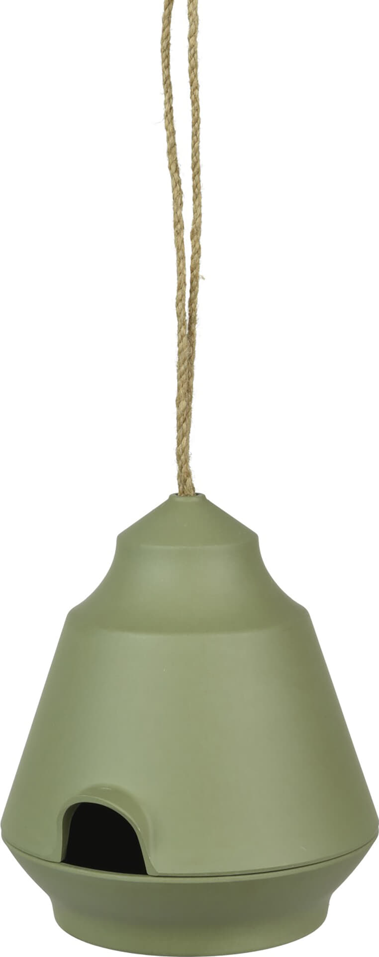 Vogelhuisje L.15.5cm W.16.1c Groen