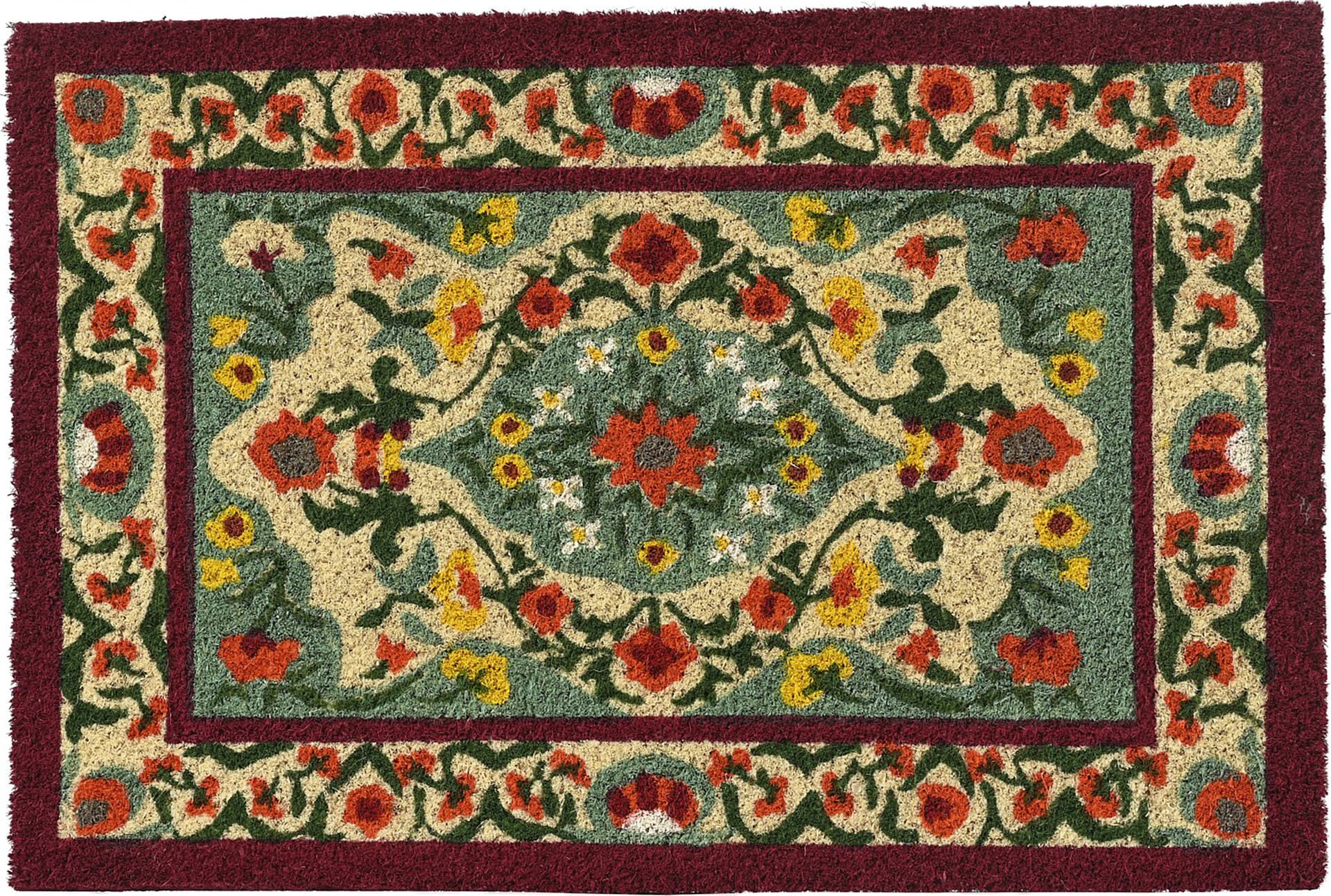 deurmat kokosvezel 2col ass Groen