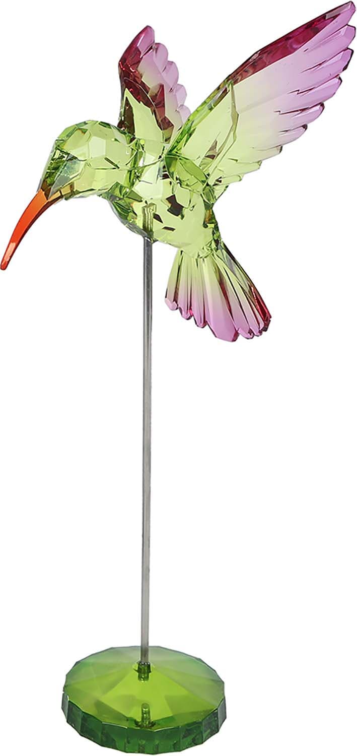 Sculptuur "Kolibri"  10 x 10 x 25 cm Groen