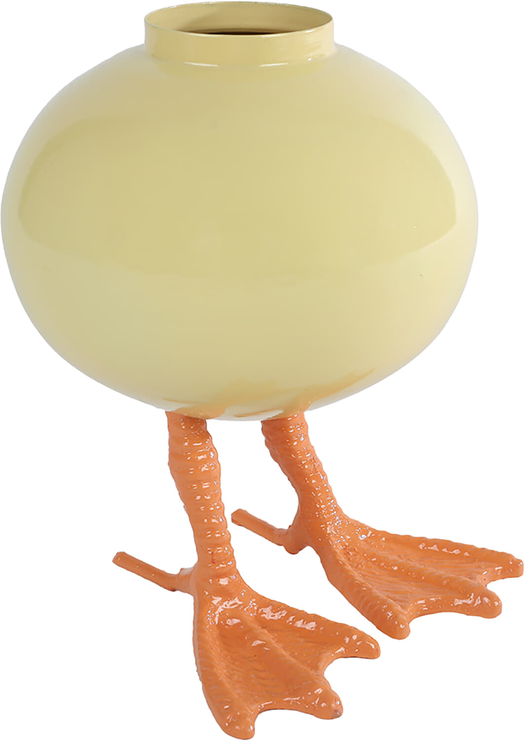 Bomont Collection Vaas "Duck" S  metaal 12 x 12 x 16 cm Geel