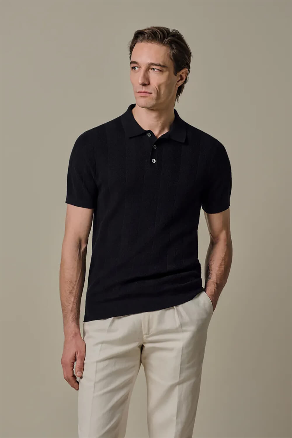 Profuomo Polo Navy