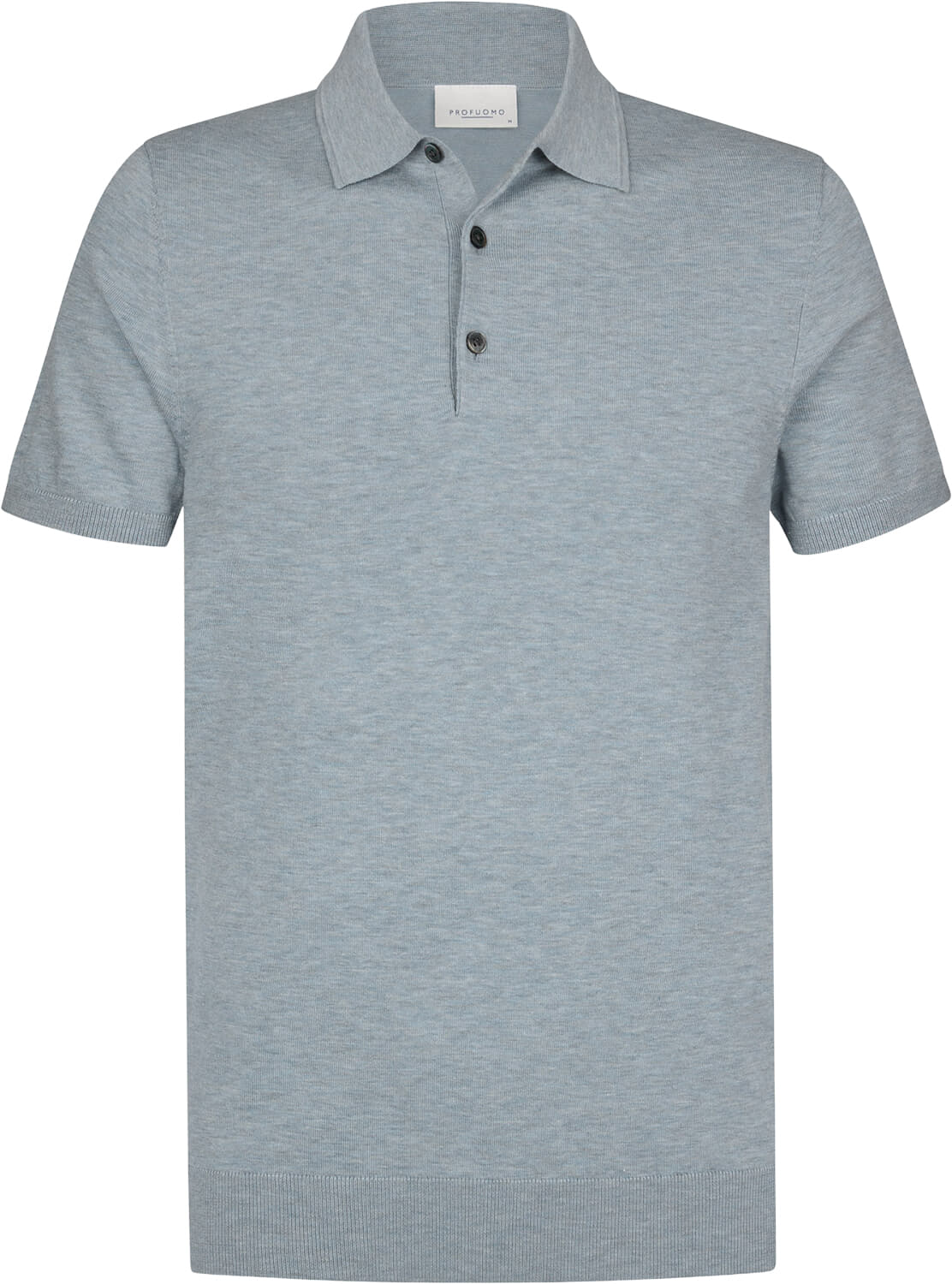 Profuomo Polo Luxury Basic Blauw