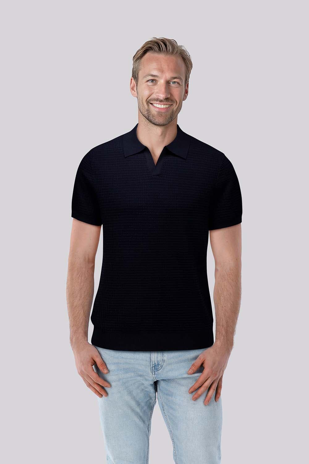Profuomo Polo Navy