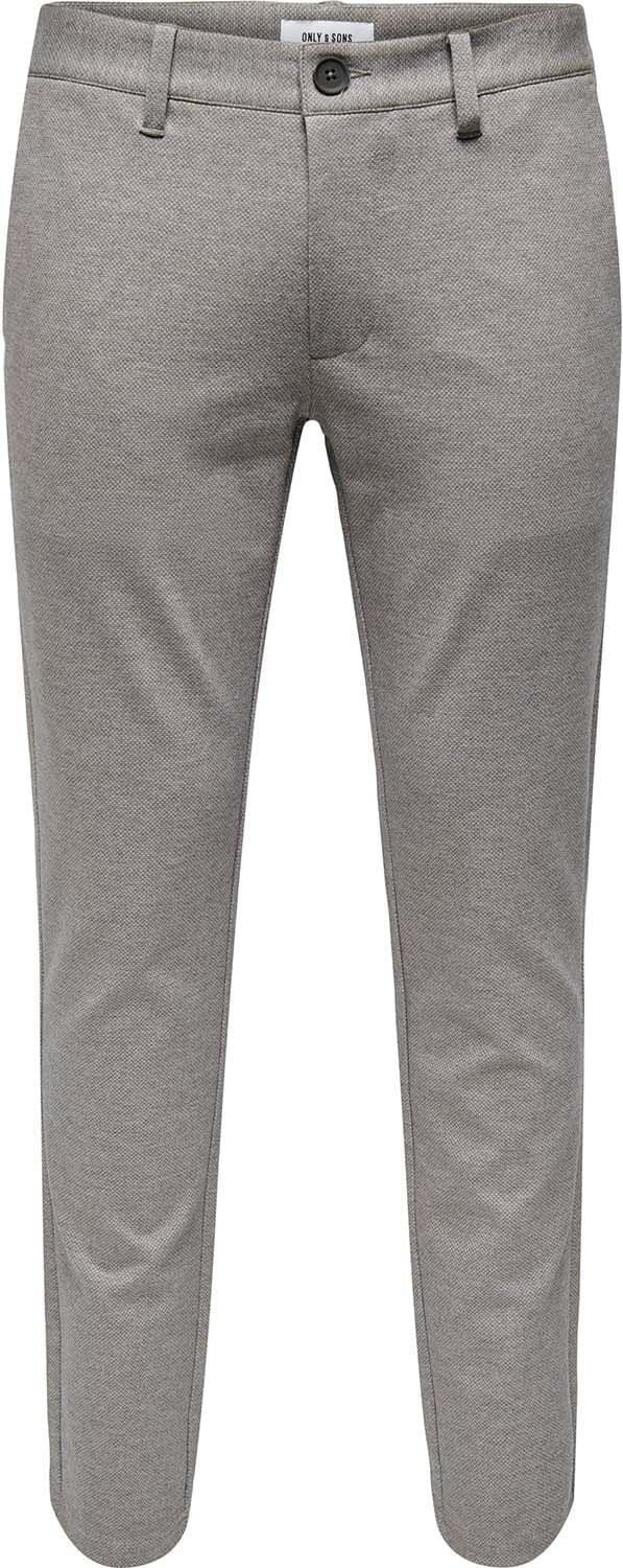 Only & Sons Broek Mark Slim Tap Ditsy  Bruin