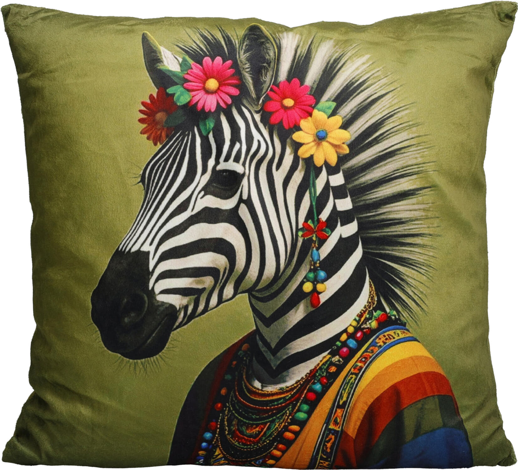 Kussen Velvet  45X45cm  Groen