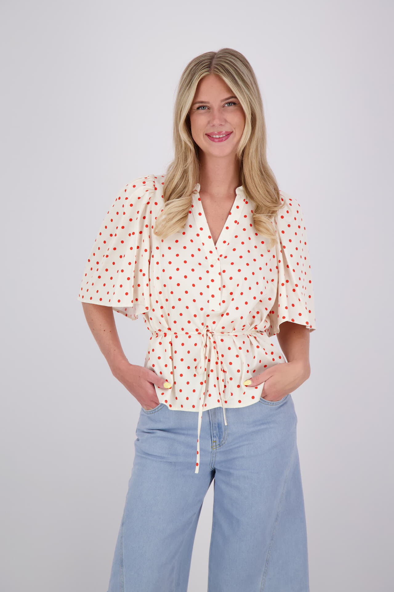 Co'couture Top Cambria Off White