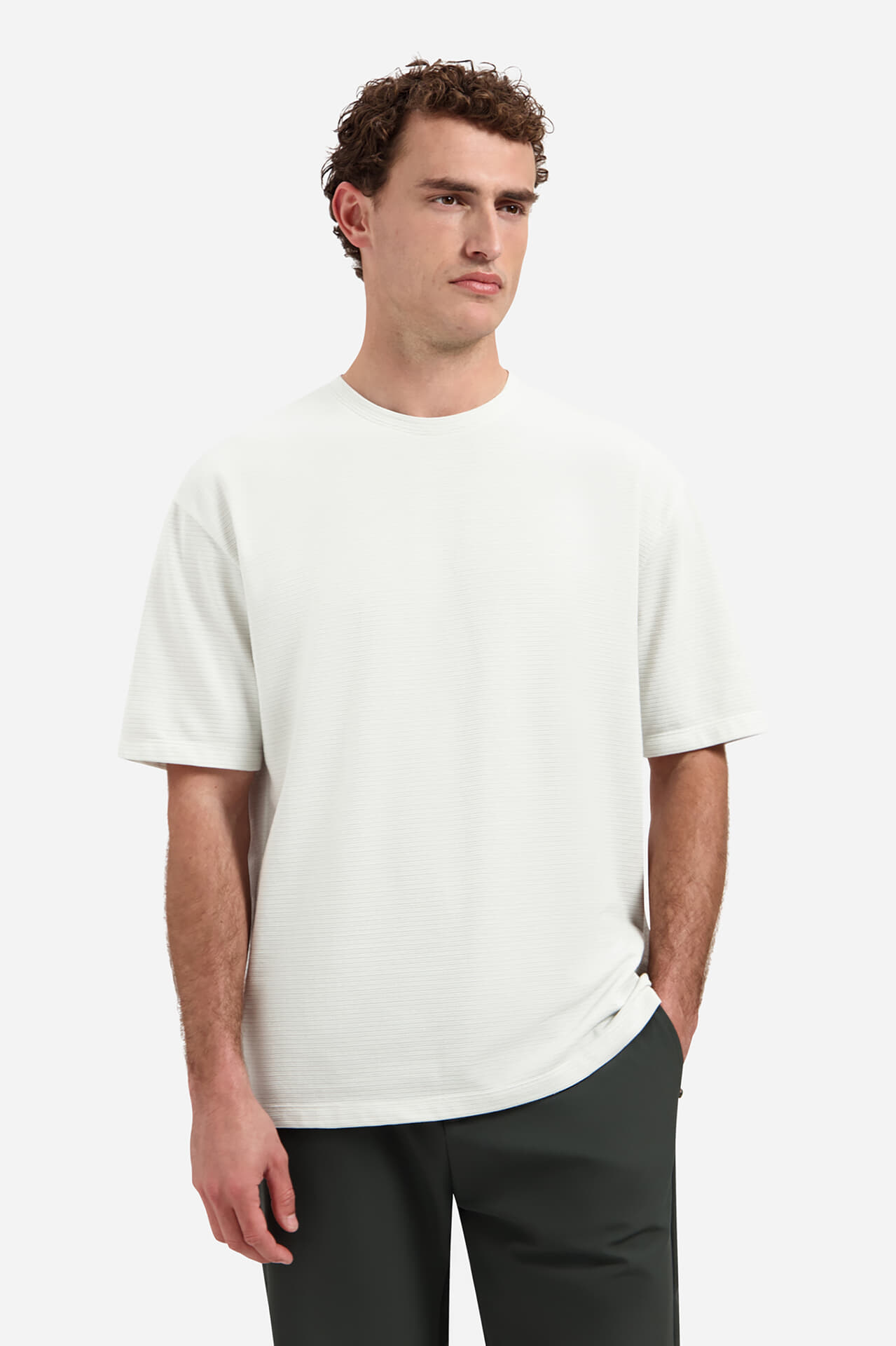 No Excess T-Shirt Crewneck Grijs