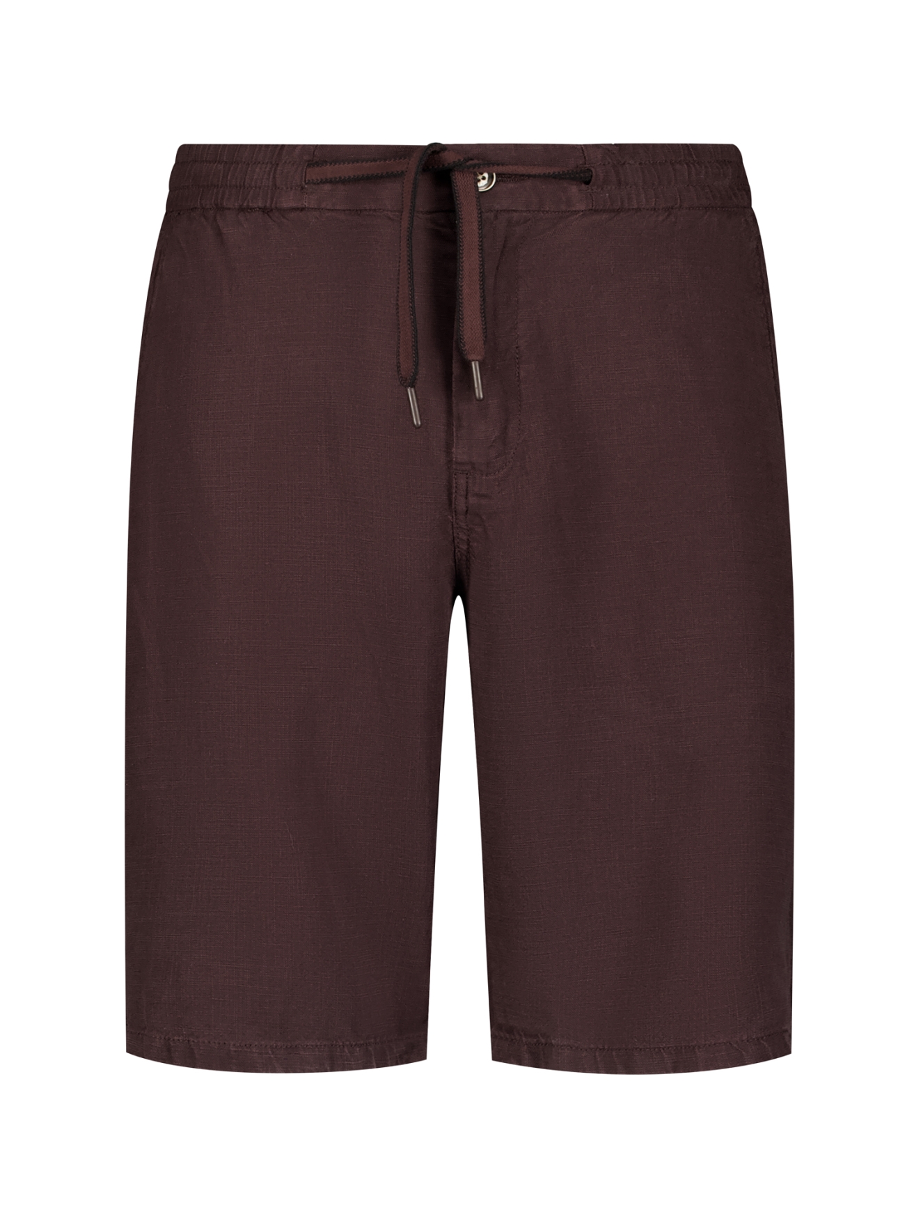 No Excess Short Chino With Linen, Garment Dye Bruin