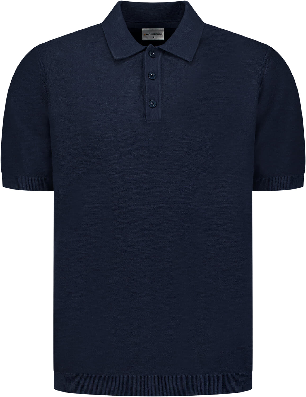 No Excess Polo Slub Navy