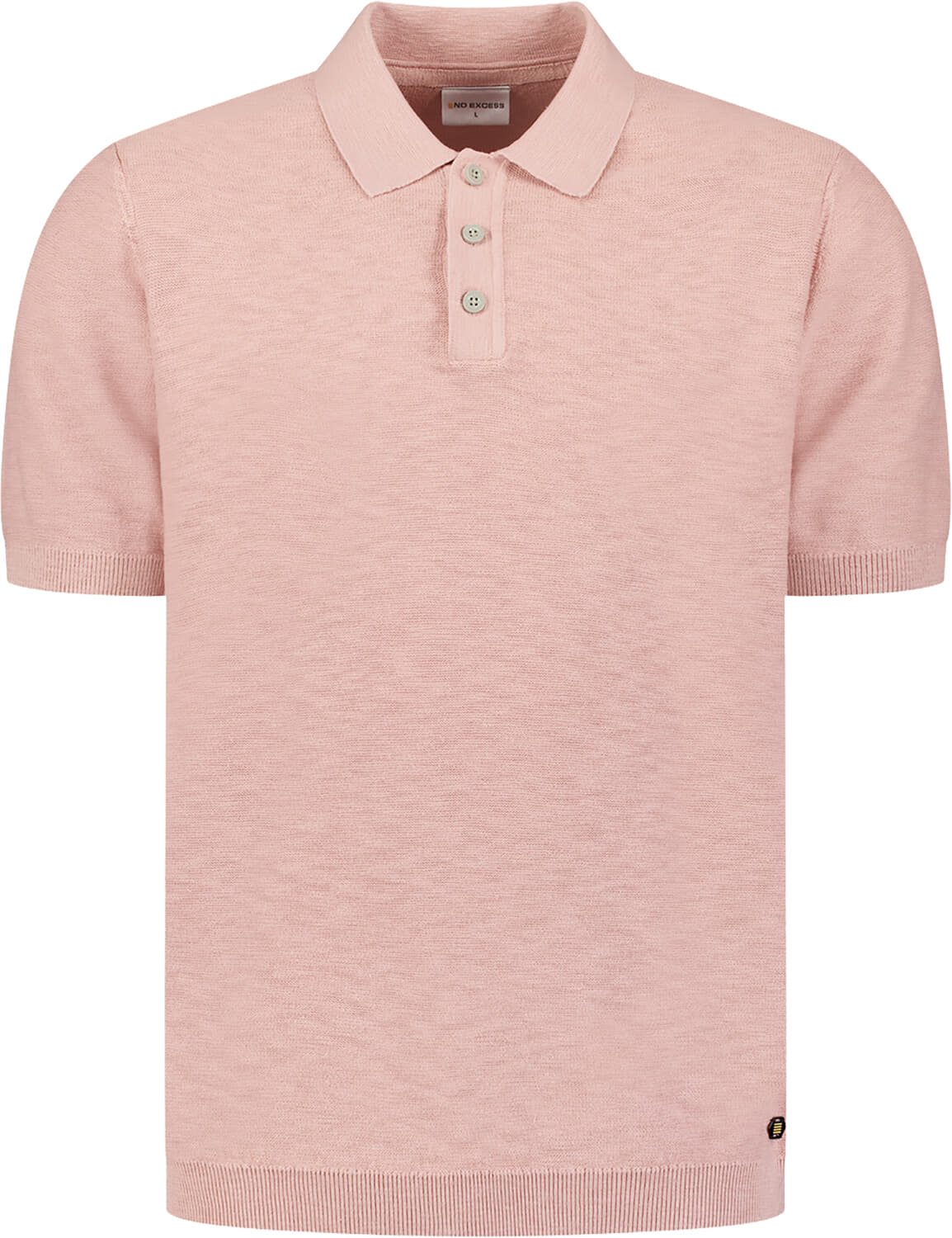 No Excess Polo Slub Paars