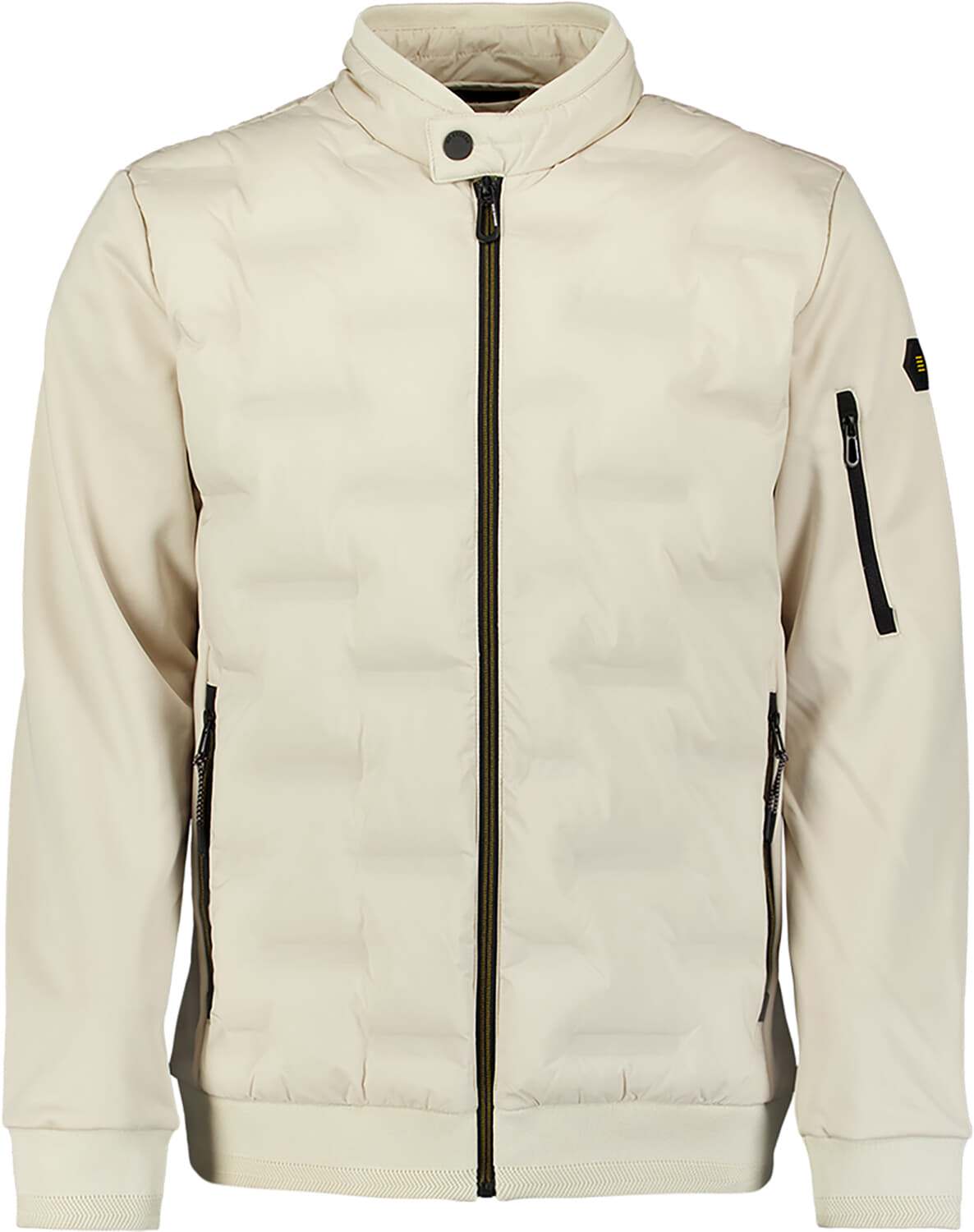 No Excess Gewatteerd Jack Stevig Kort met capuchon Grijs