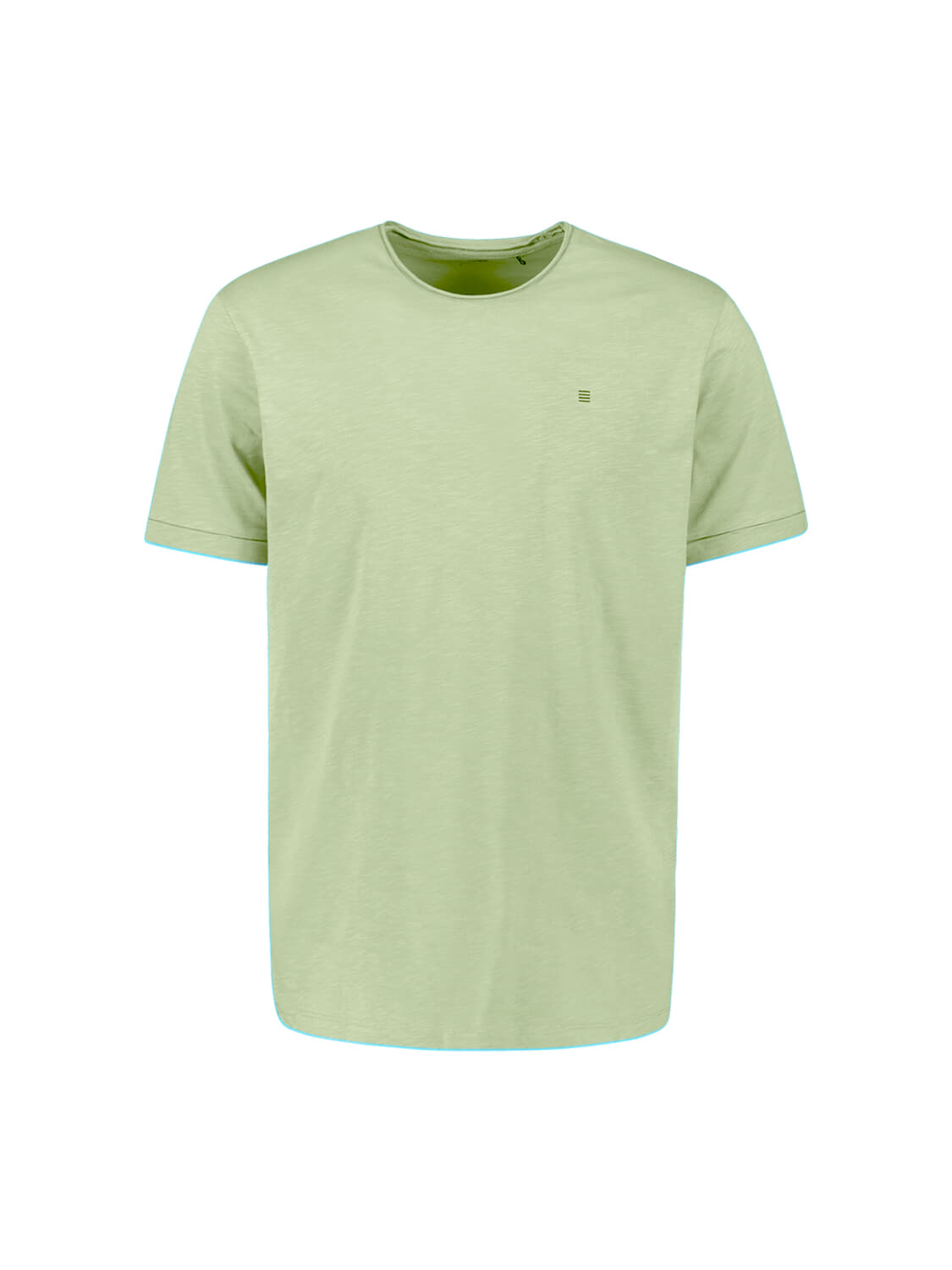 No Excess T-Shirt Crewneck Slub Lime