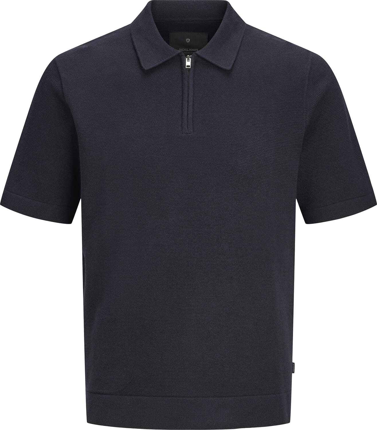 Jack & Jones Polo Milano Spring Zip Navy