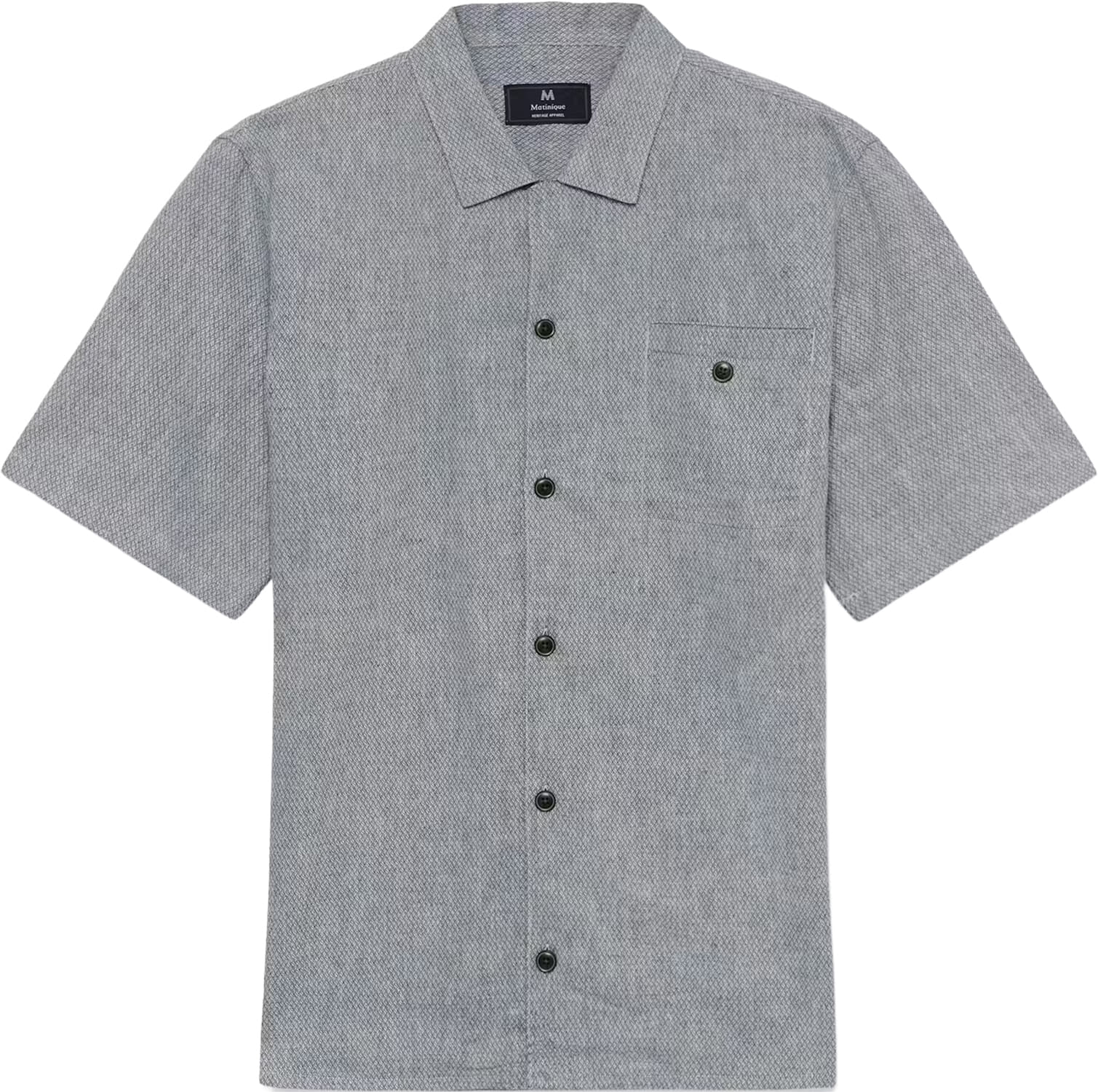 Matinique Overhemd MAflint Heritage Blauw
