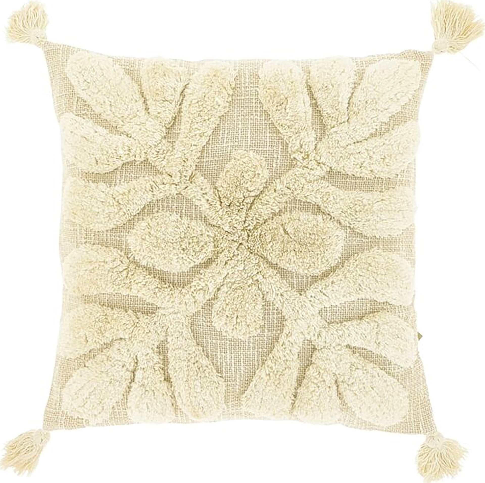 Bomont Collection Kussen Fenne 45x45cm  Wit