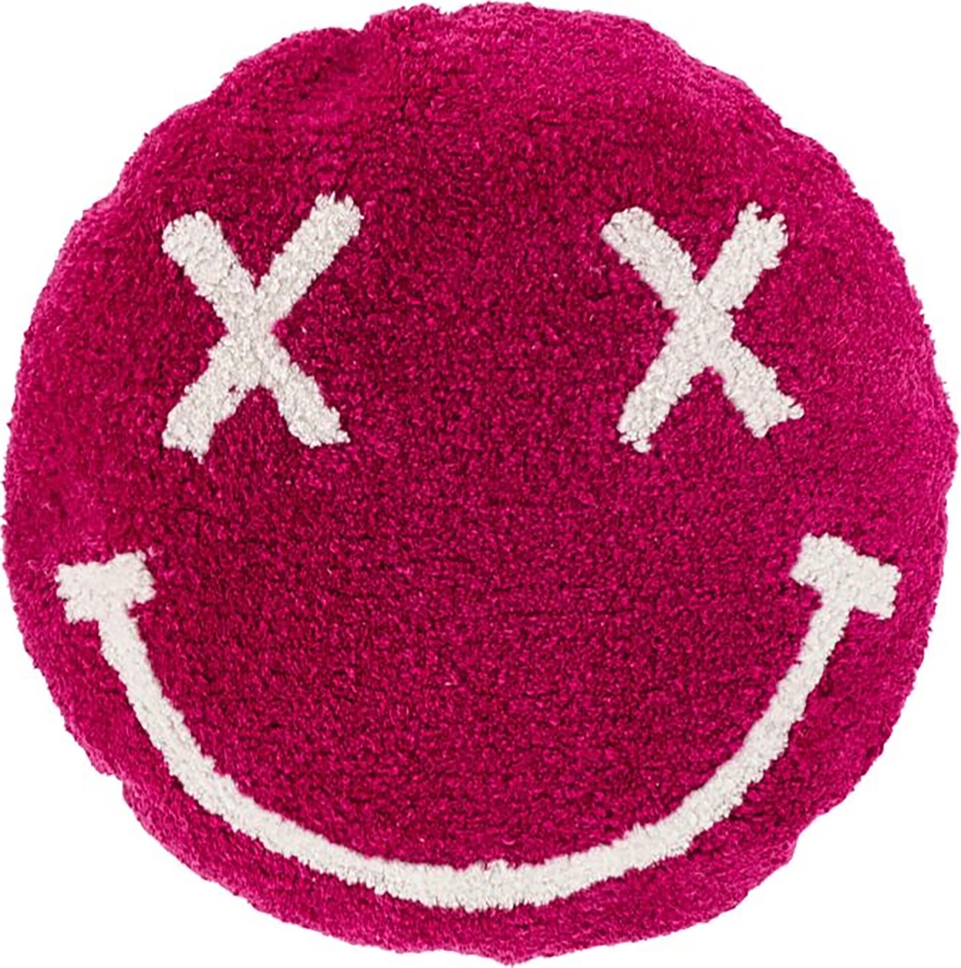 Bomont Collection Kussen Smile 45cm Ø  Fuchsia