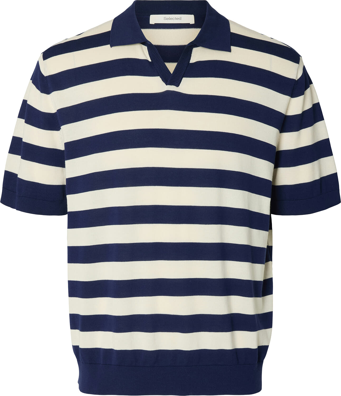 Selected Homme Polo Torino Relaxed fit Blauw