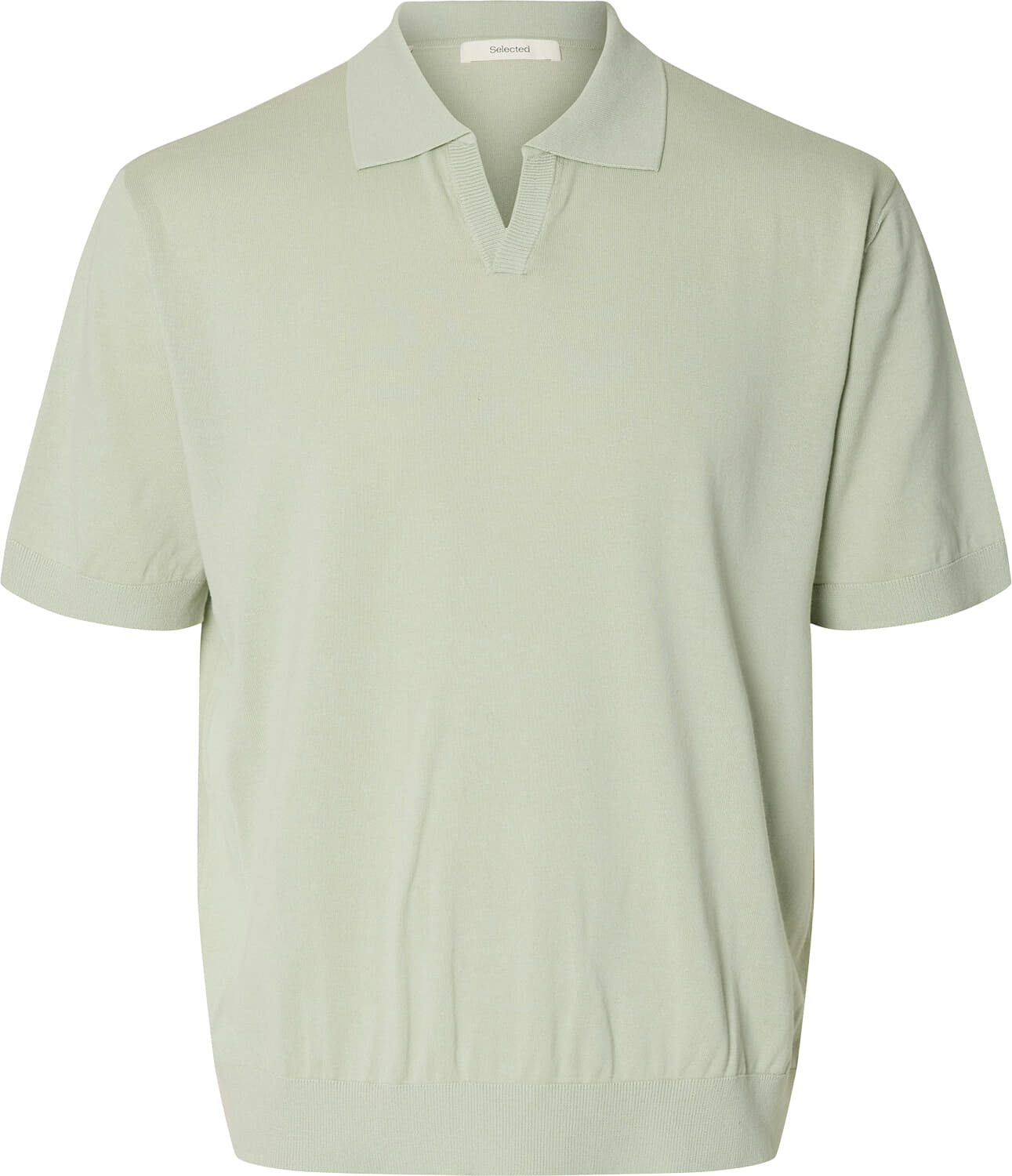 Selected Homme Polo Torino Relaxed fit Grijs