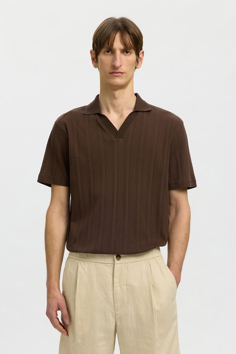 Selected Homme Polo Travis Bruin