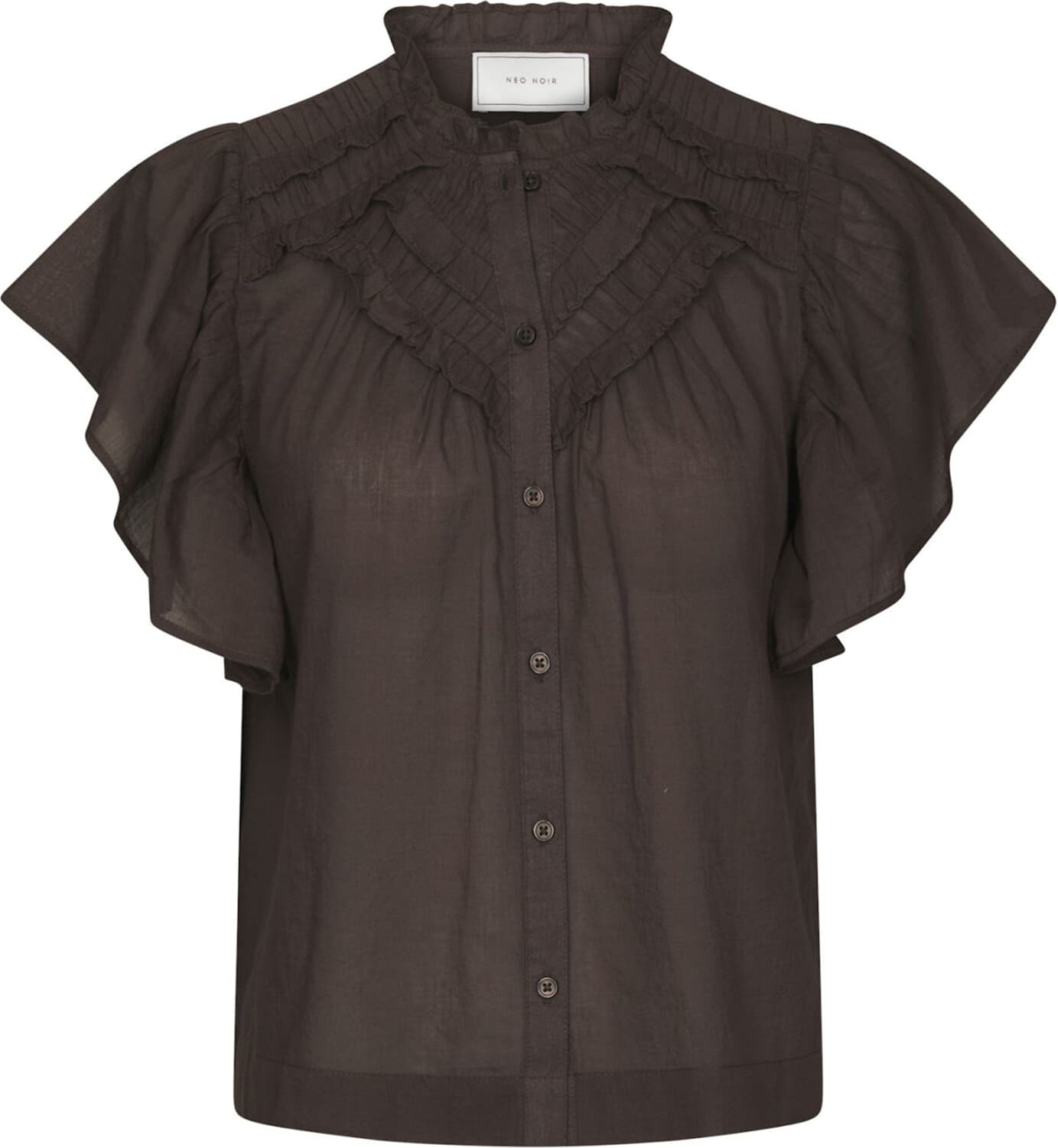 Neo Noir Blouse Vinsa Bruin