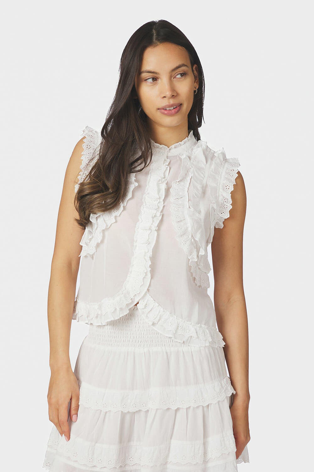 Neo Noir Blouse Celia Wit