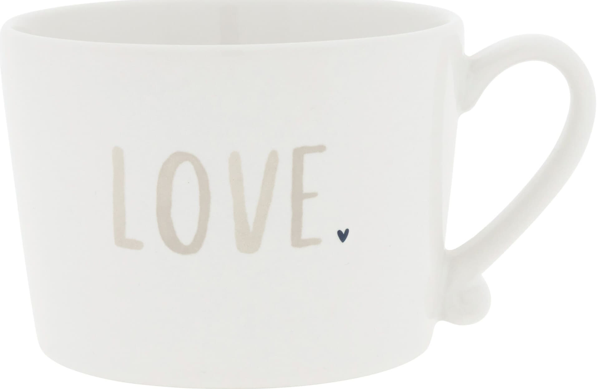 Bastion Collections Cup LOVE 10x8x7cm Wit