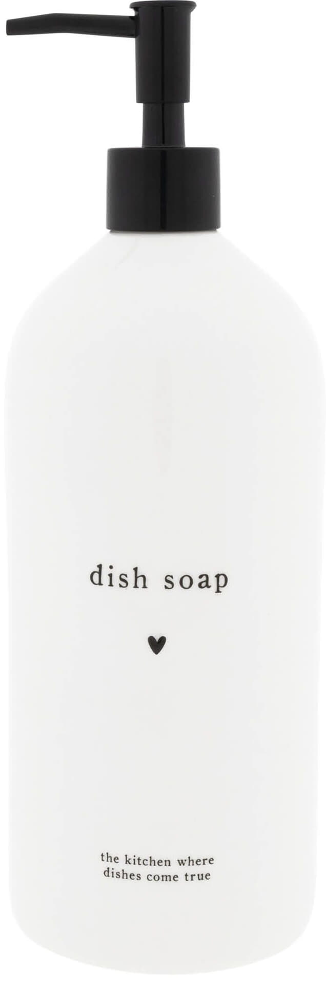 Bastion Collections Afwasmiddeldispenser 27x8,5cm Wit