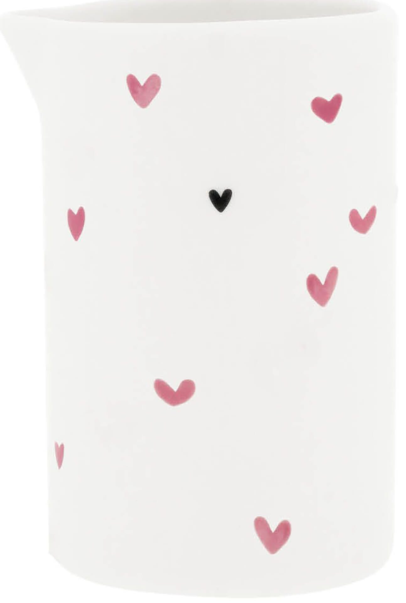 Bastion Collections Kruik Little Hearts 6x10 cm Roze