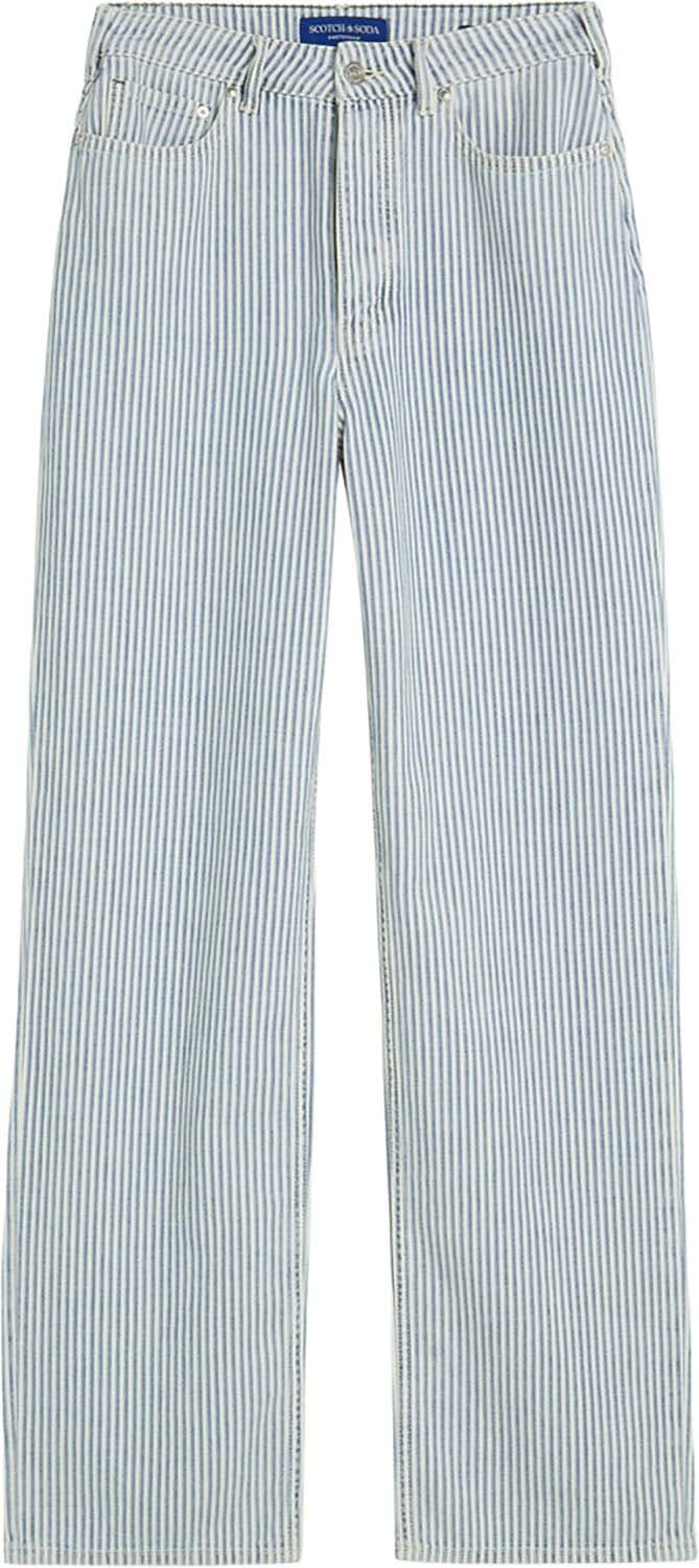 Scotch & Soda Jeans The Ripple Straight  Blauw