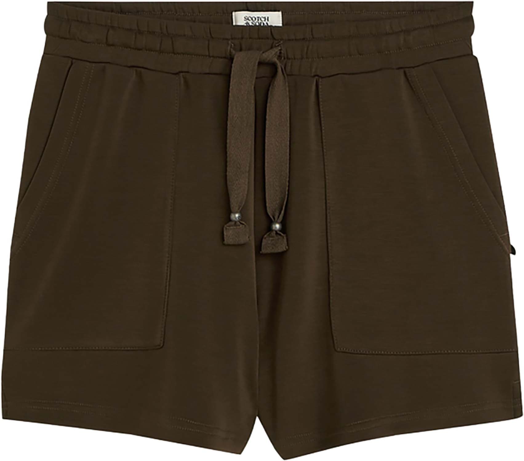 Scotch & Soda Short Tencel Bruin