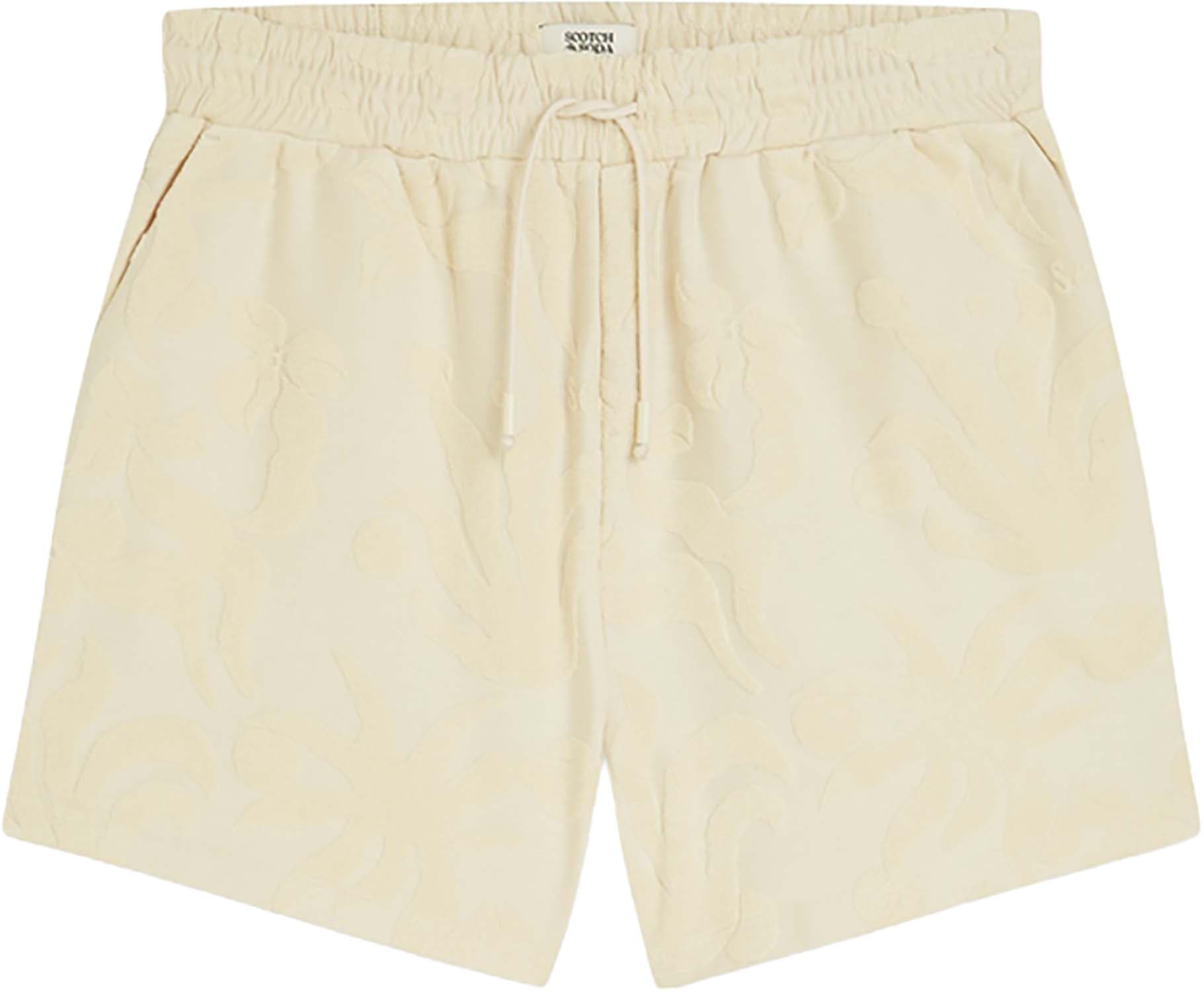 Scotch & Soda Short Towelling Off White